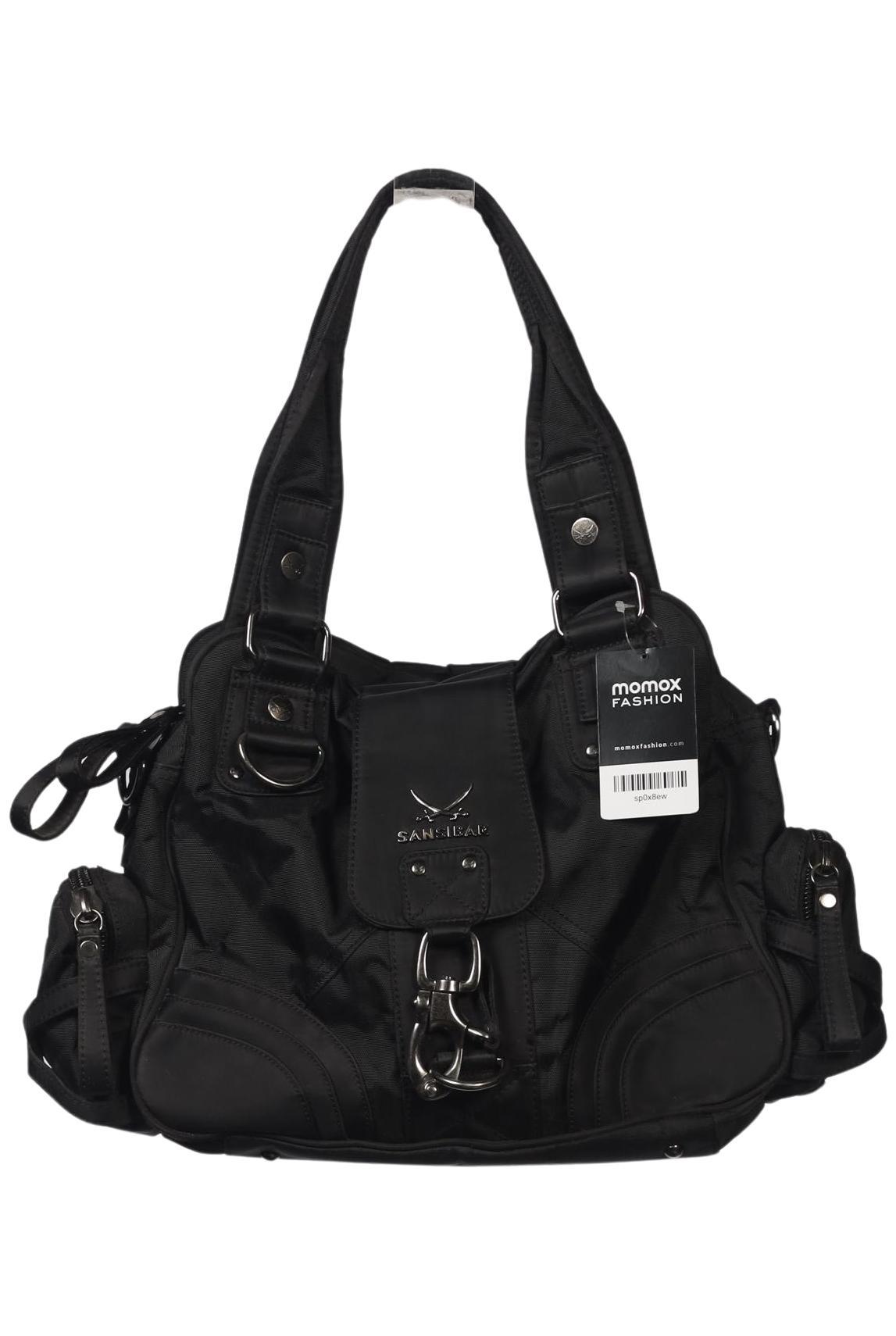 

Sansibar Damen Handtasche, schwarz, Gr.