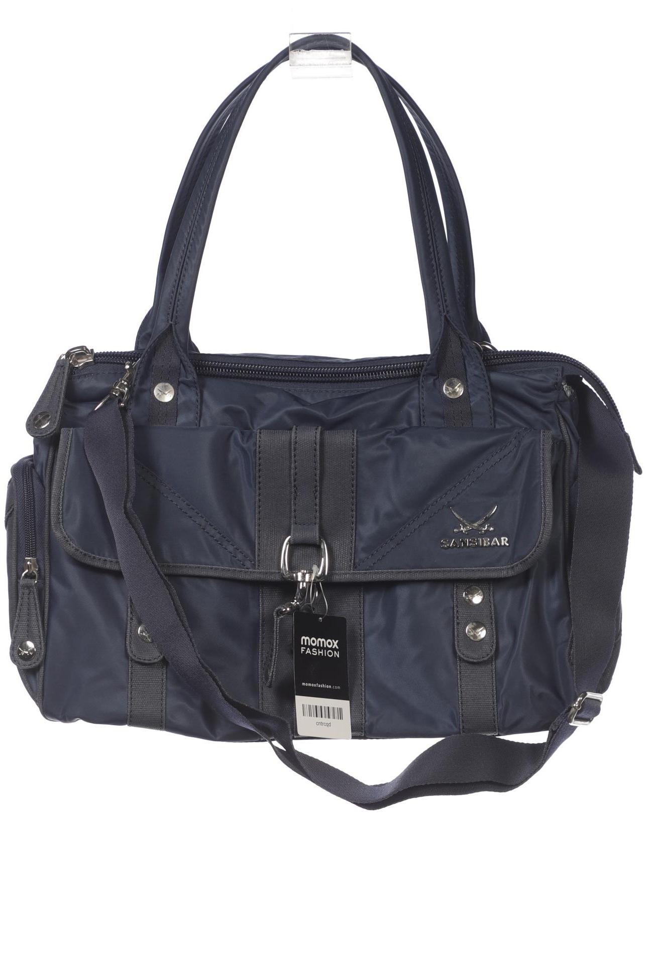 

SANSIBAR Damen Handtasche, marineblau