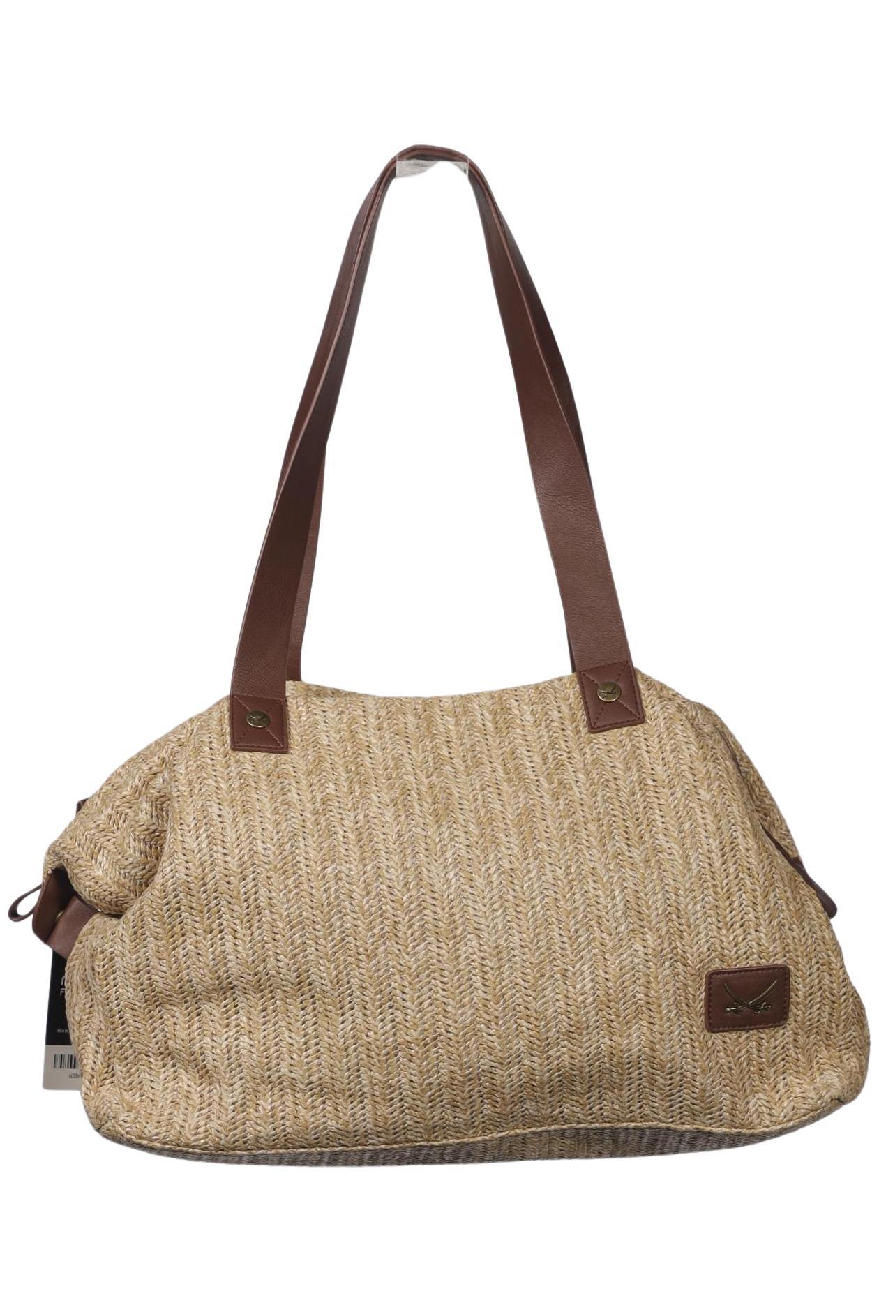 

Sansibar Damen Handtasche, beige, Gr.