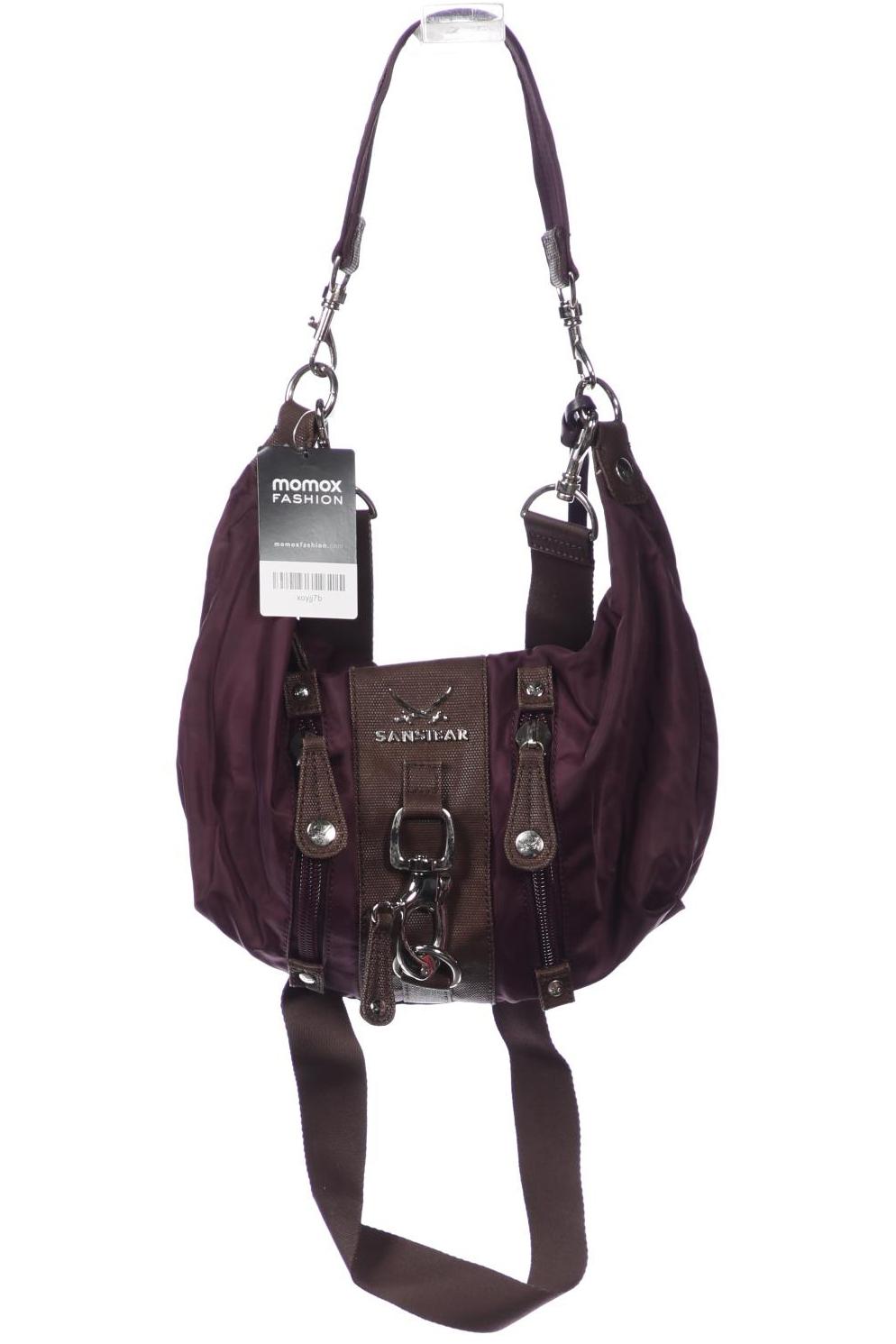 

SANSIBAR Damen Handtasche, bordeaux