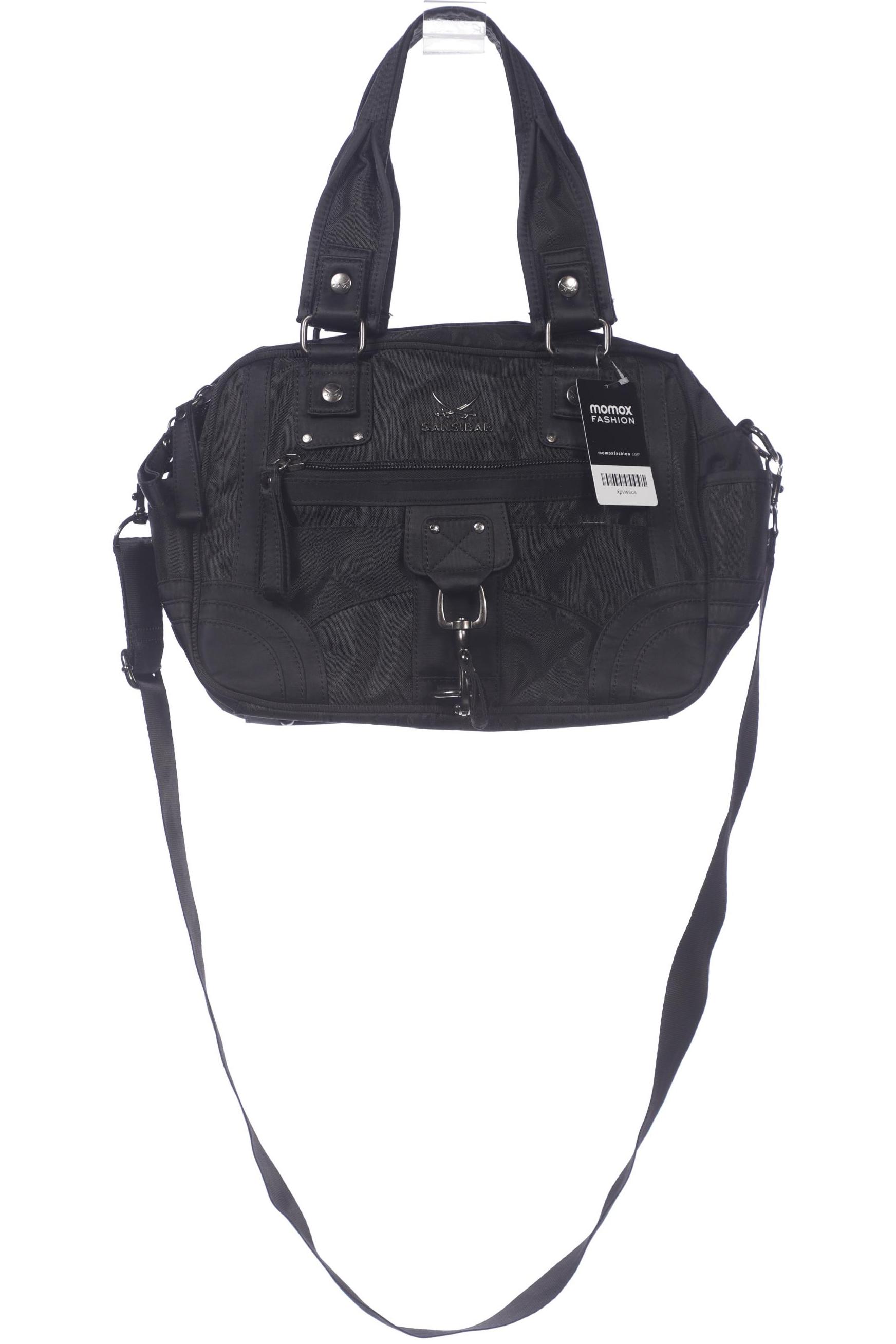 

Sansibar Damen Handtasche, schwarz, Gr.