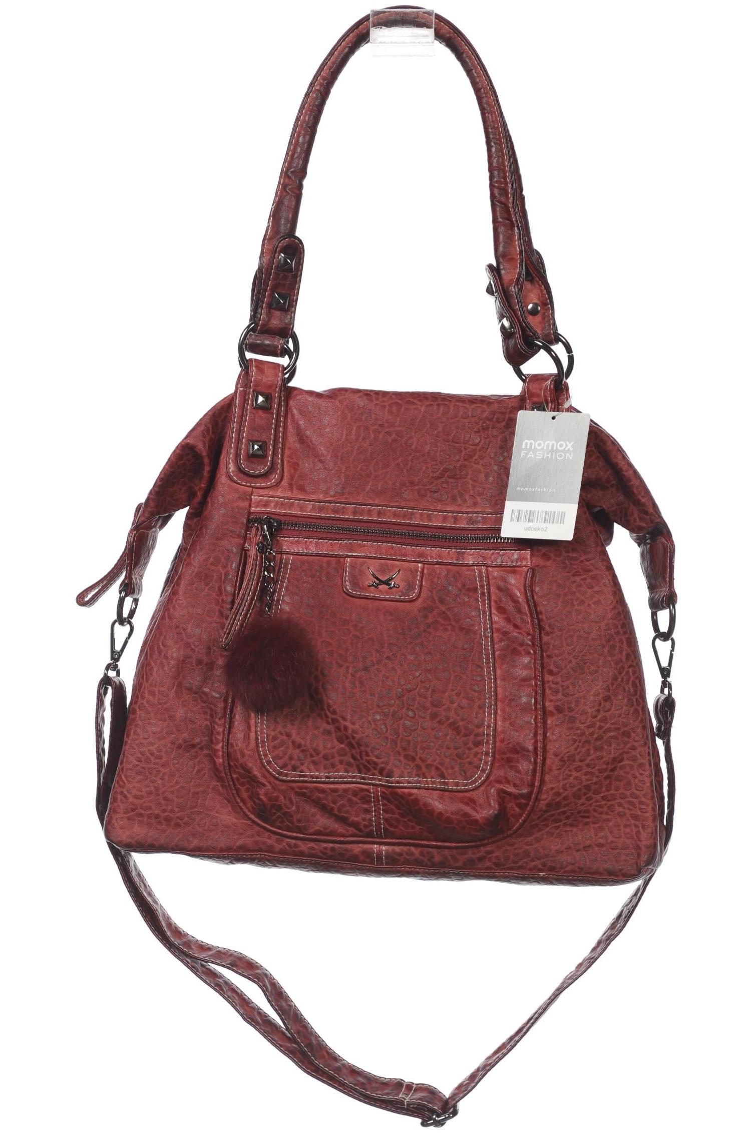 

SANSIBAR Damen Handtasche, bordeaux