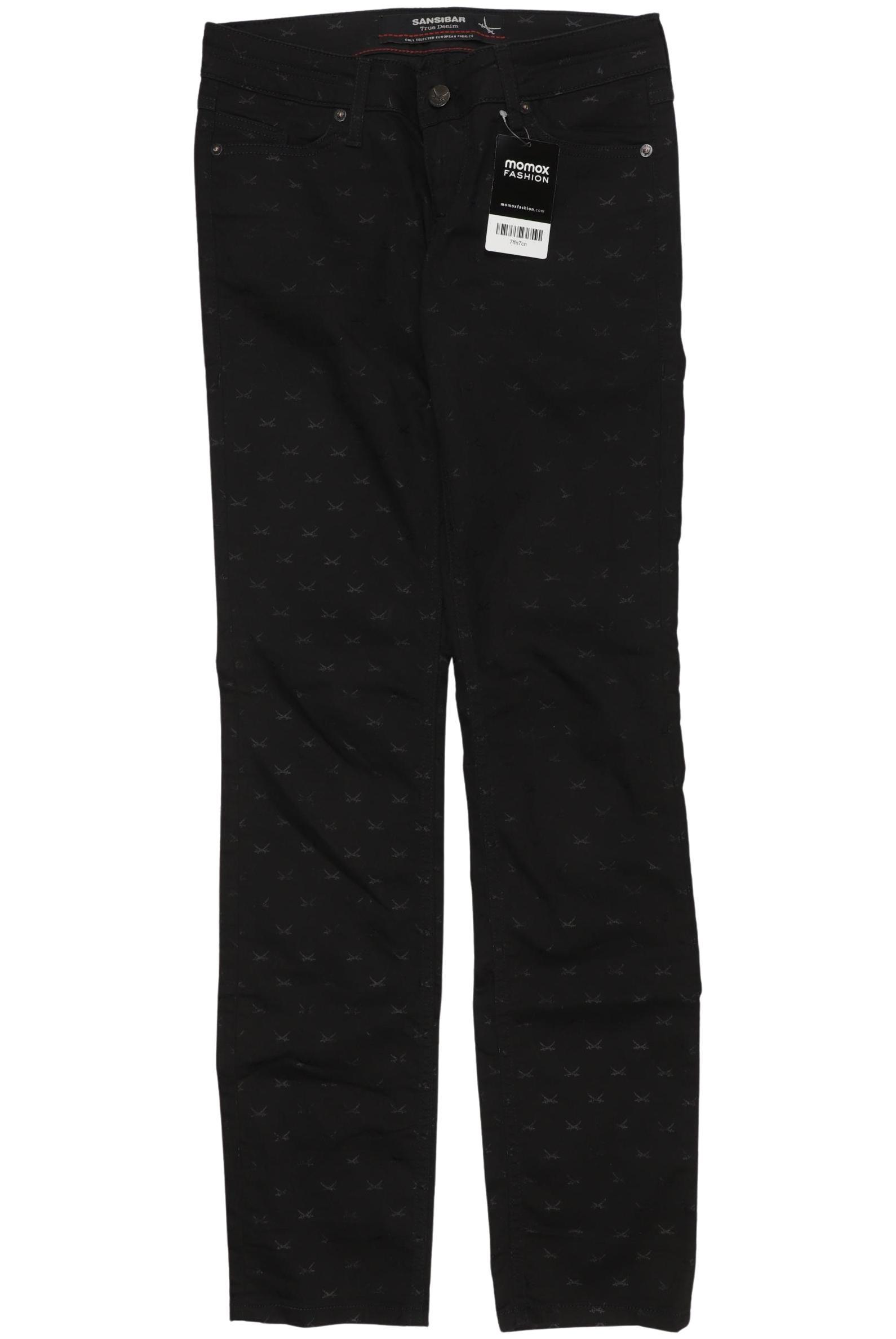 

Sansibar Damen Jeans, schwarz, Gr. 26