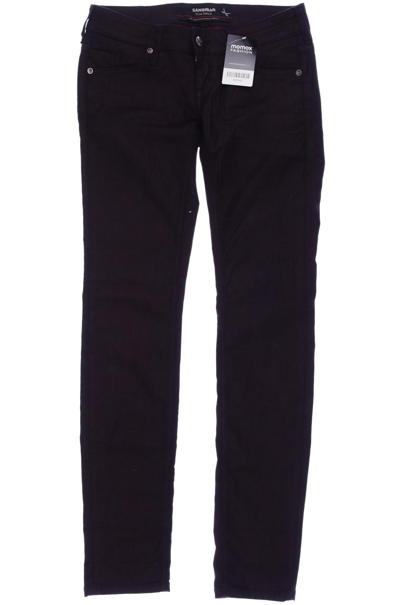 

SANSIBAR Damen Jeans, bordeaux
