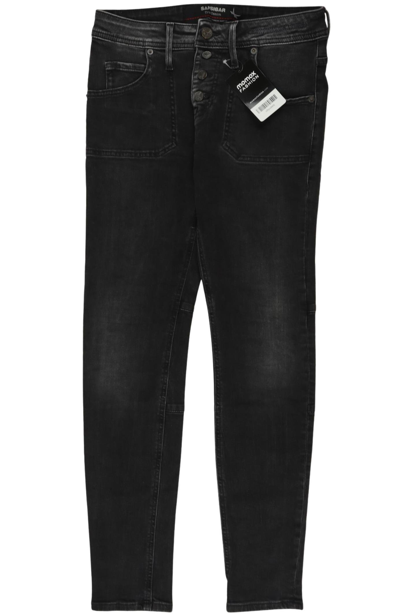 

Sansibar Damen Jeans, schwarz, Gr. 24
