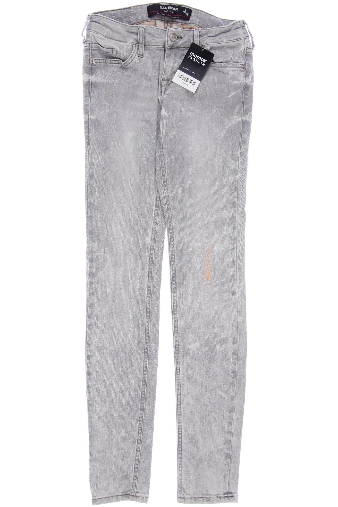 

Sansibar Damen Jeans, grau, Gr. 27