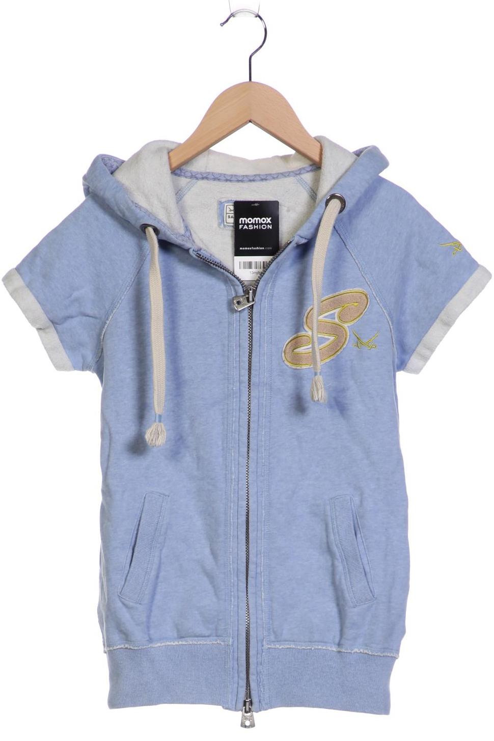 

Sansibar Damen Kapuzenpullover, hellblau, Gr. 34