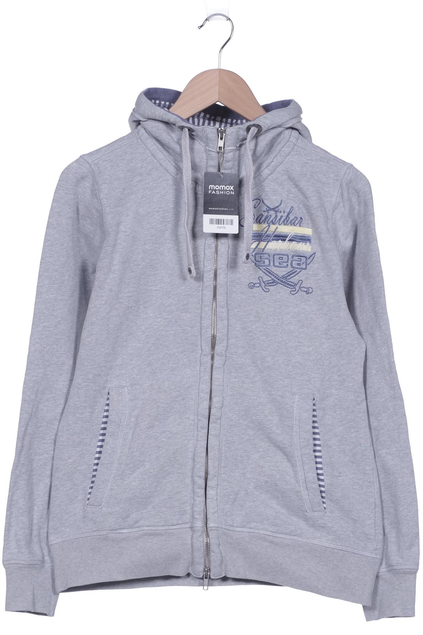 

SANSIBAR Damen Kapuzenpullover, grau