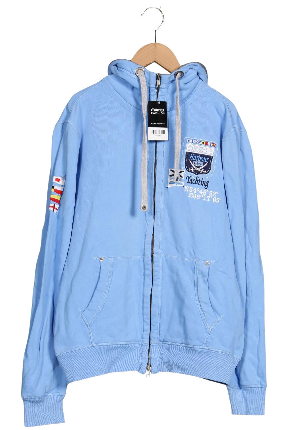 

Sansibar Damen Kapuzenpullover, blau, Gr. 38