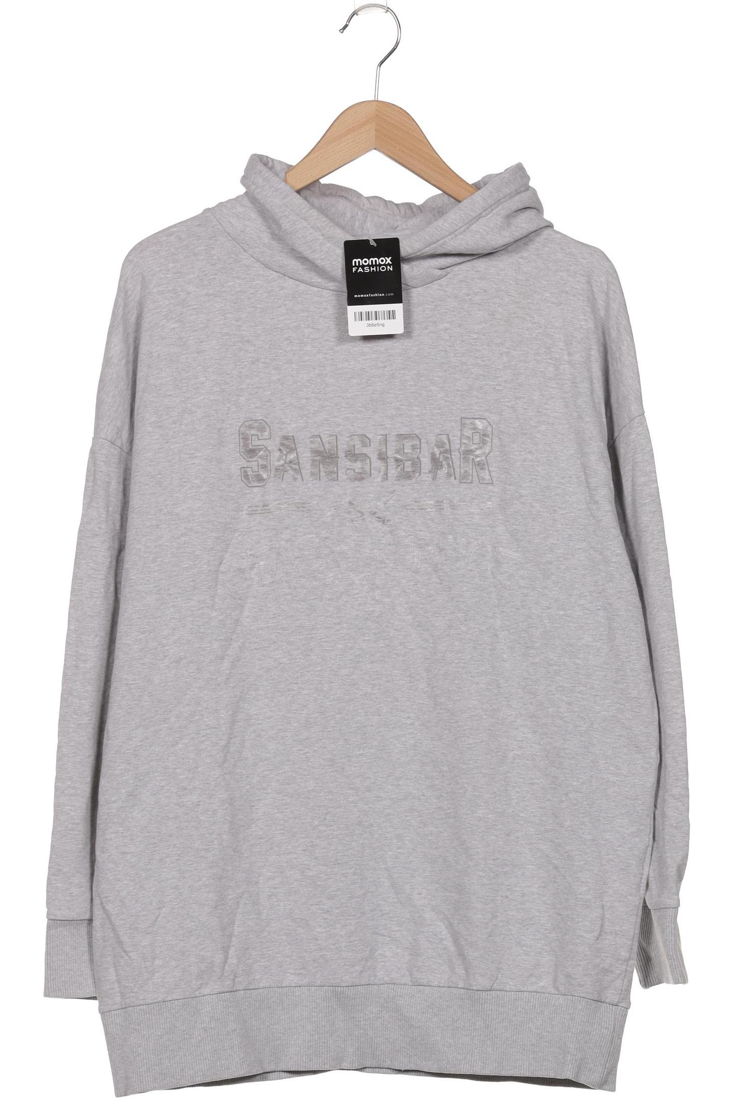 

Sansibar Damen Kapuzenpullover, grau, Gr. 42