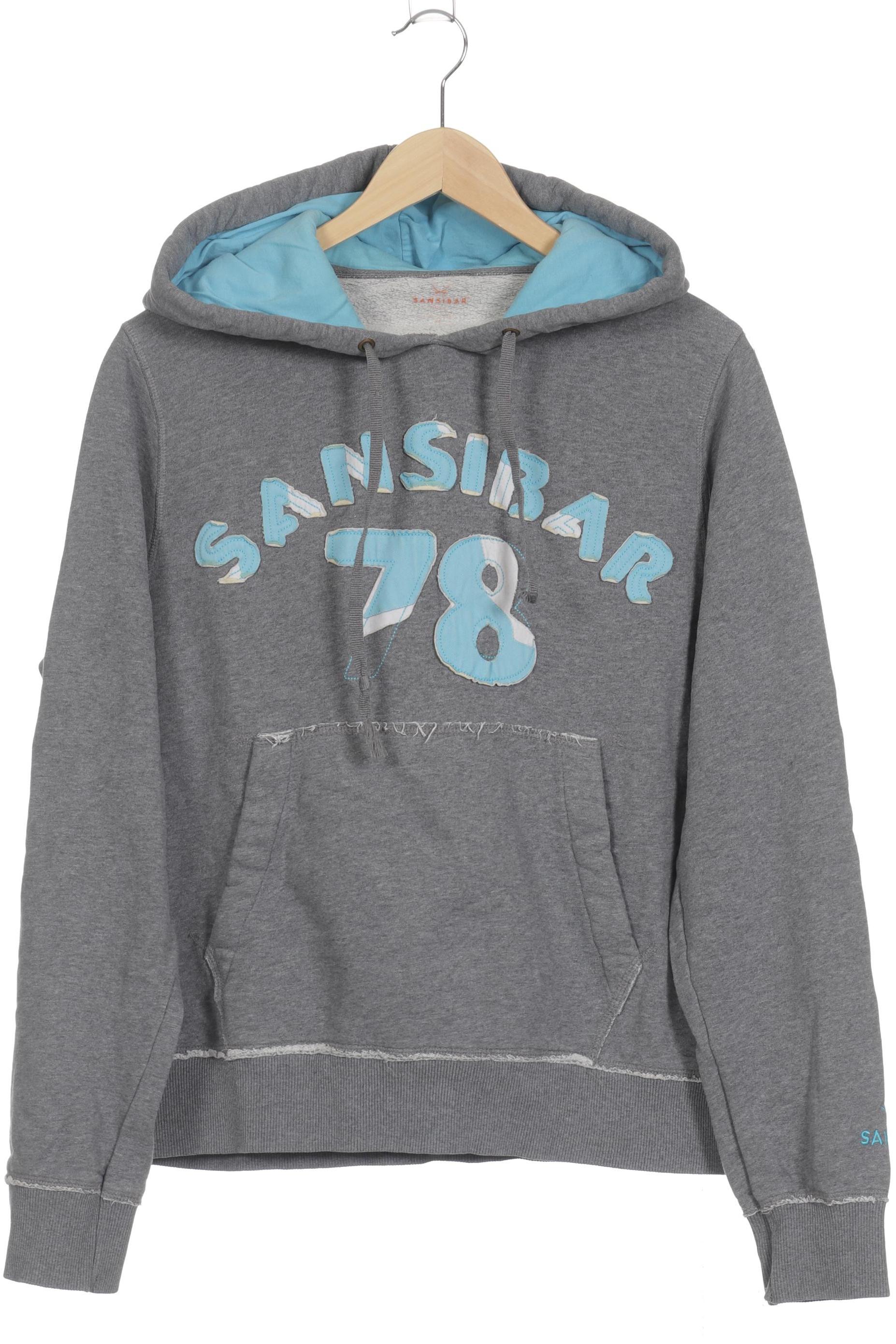 

Sansibar Damen Kapuzenpullover, grau, Gr. 34