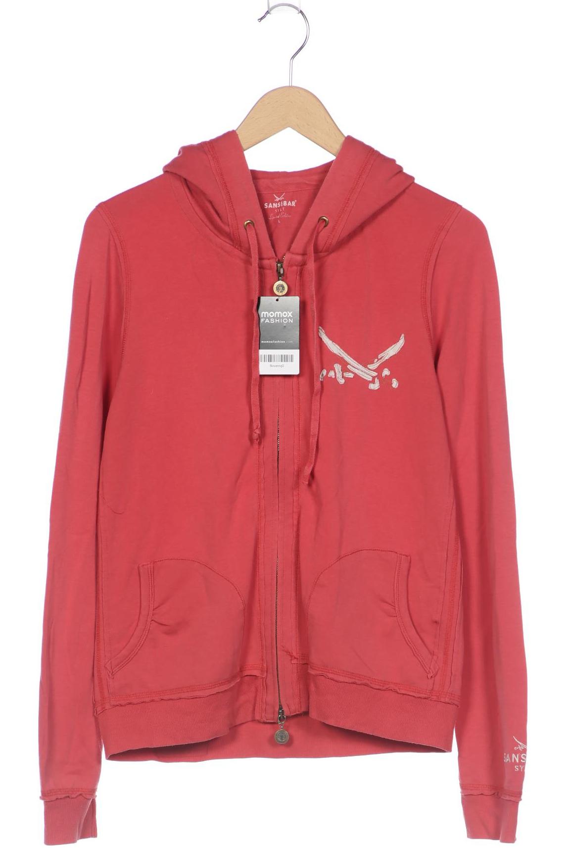 

SANSIBAR Damen Kapuzenpullover, pink