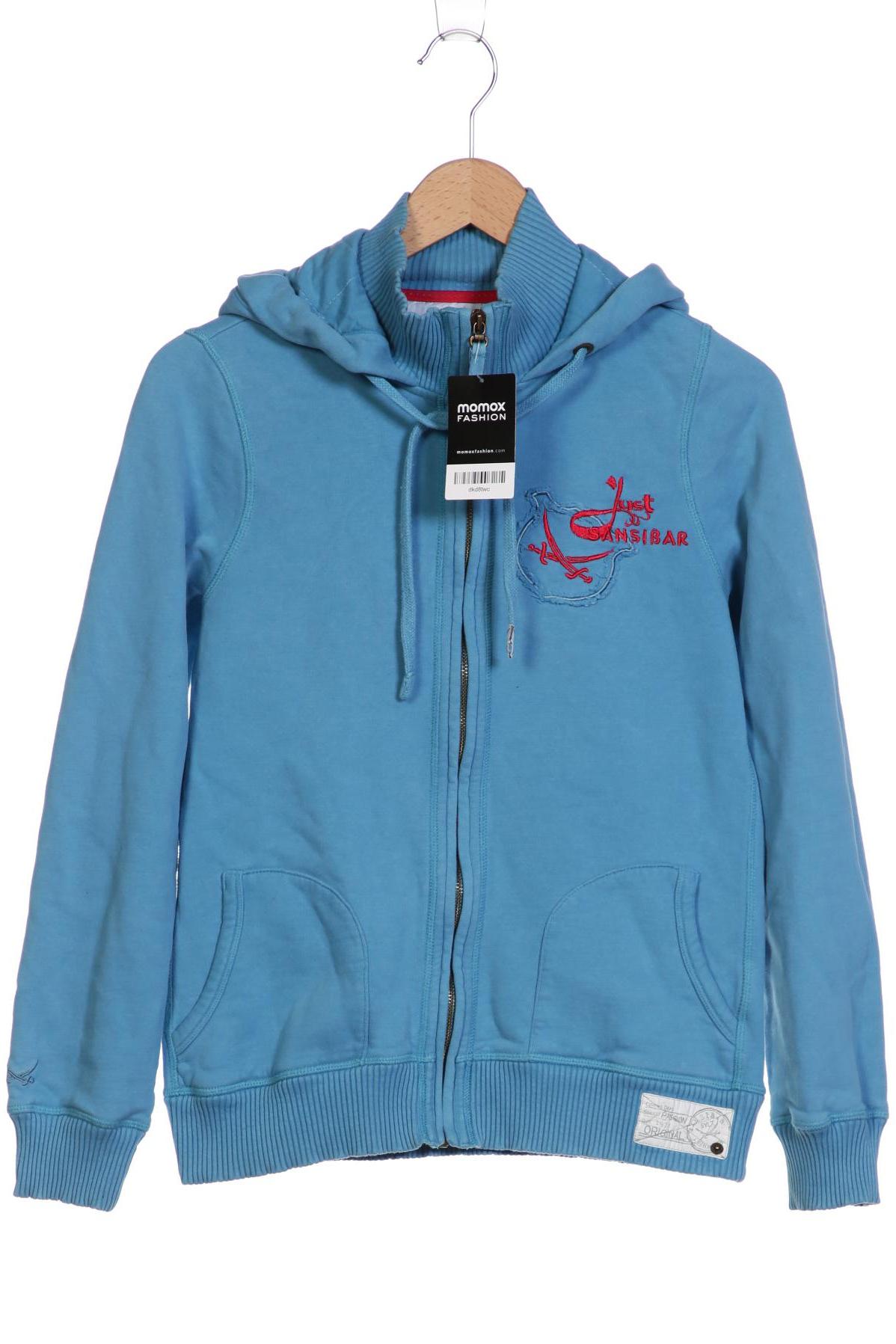 

Sansibar Damen Kapuzenpullover, blau, Gr. 38