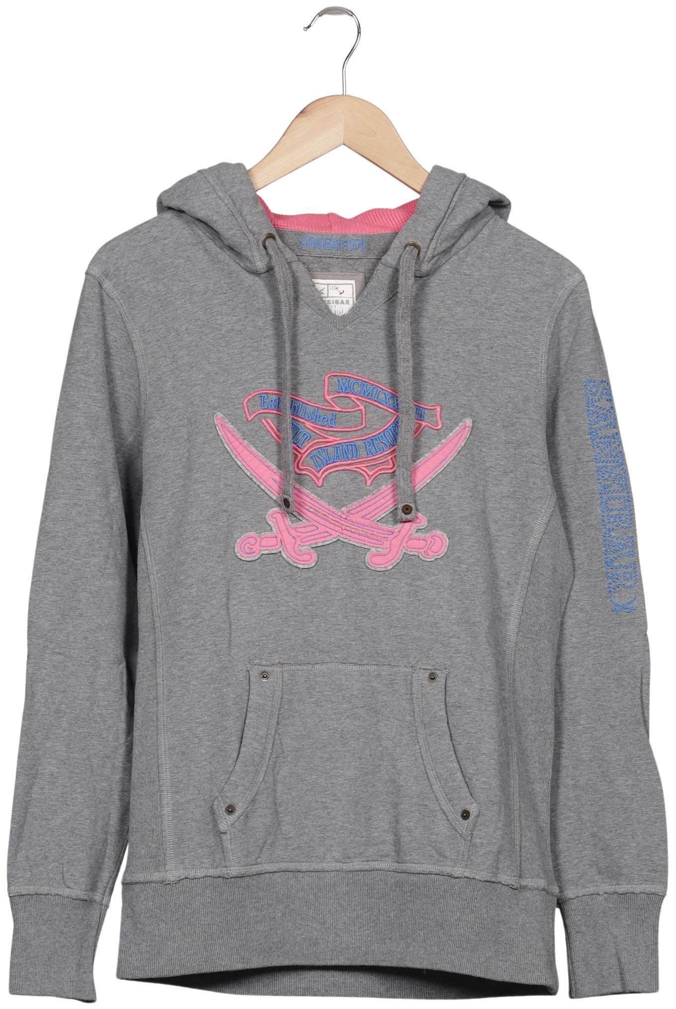 

Sansibar Damen Kapuzenpullover, grau, Gr. 38