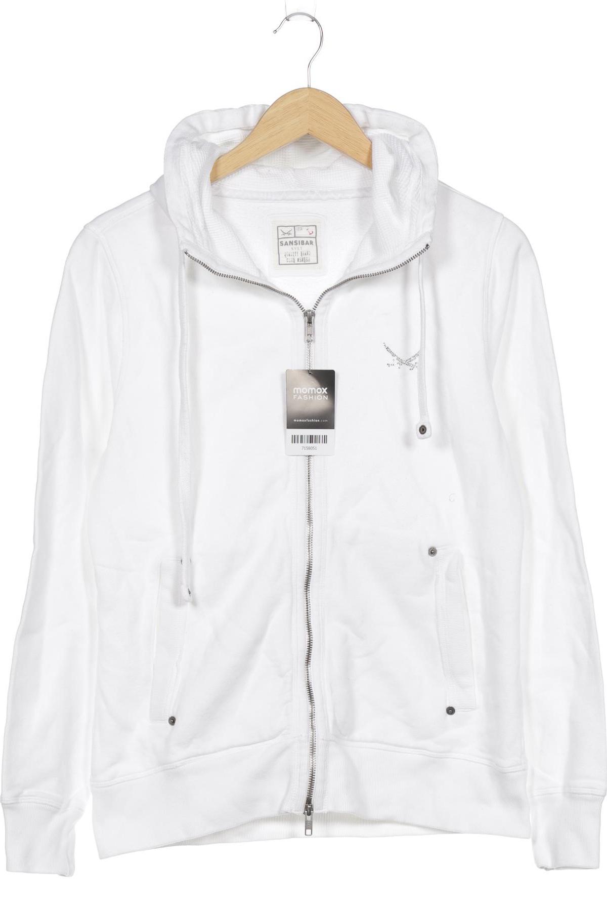 

Sansibar Damen Kapuzenpullover, weiß, Gr. 42