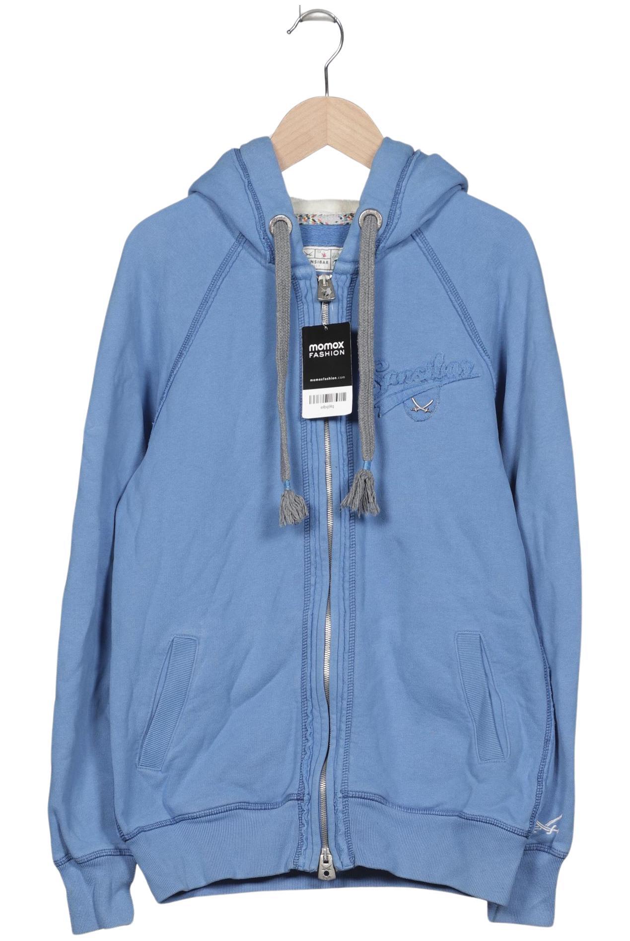 

Sansibar Damen Kapuzenpullover, hellblau, Gr. 38