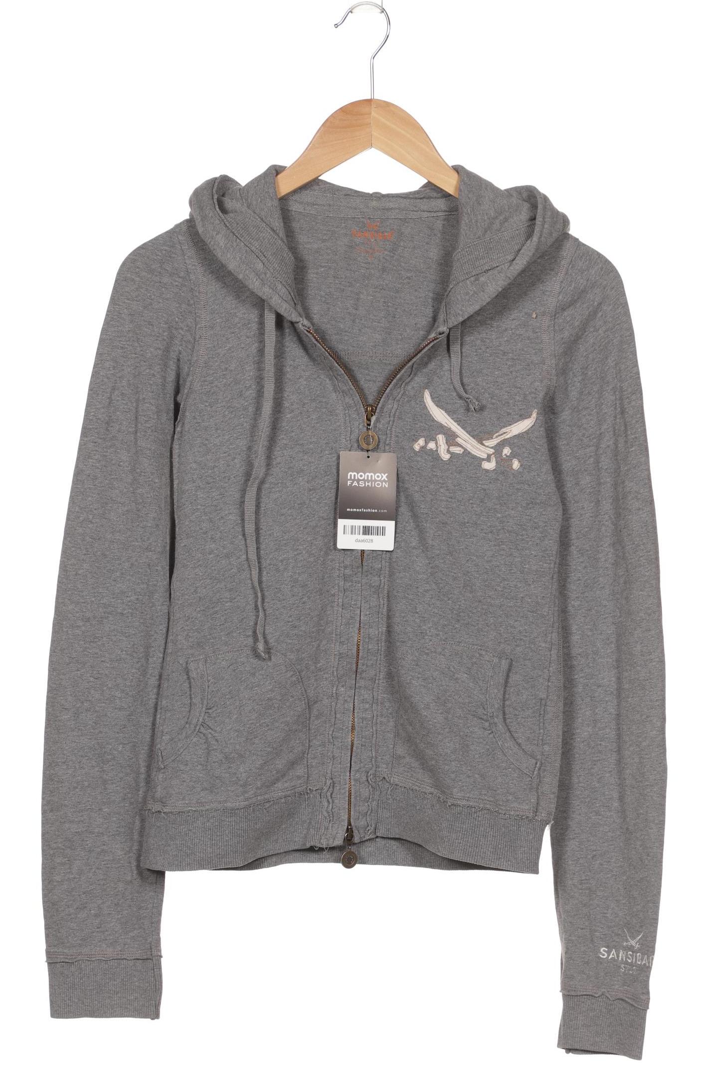 

Sansibar Damen Kapuzenpullover, grau, Gr. 34