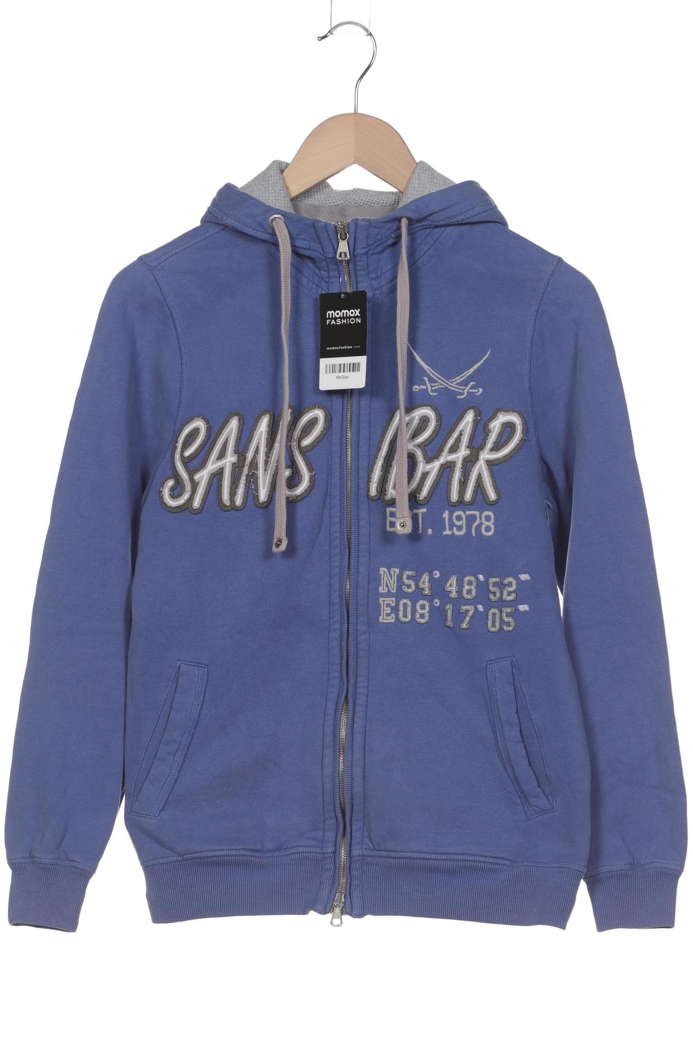 

Sansibar Damen Kapuzenpullover, blau, Gr. 32