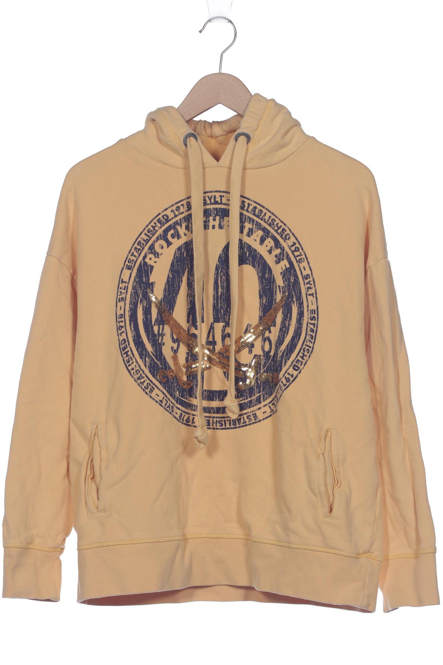 

Sansibar Damen Kapuzenpullover, gelb, Gr. 42