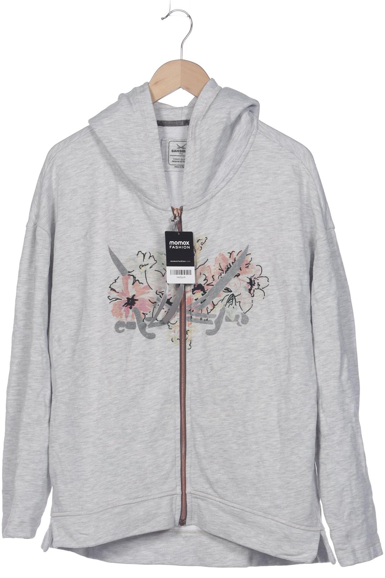

Sansibar Damen Kapuzenpullover, grau, Gr. 44