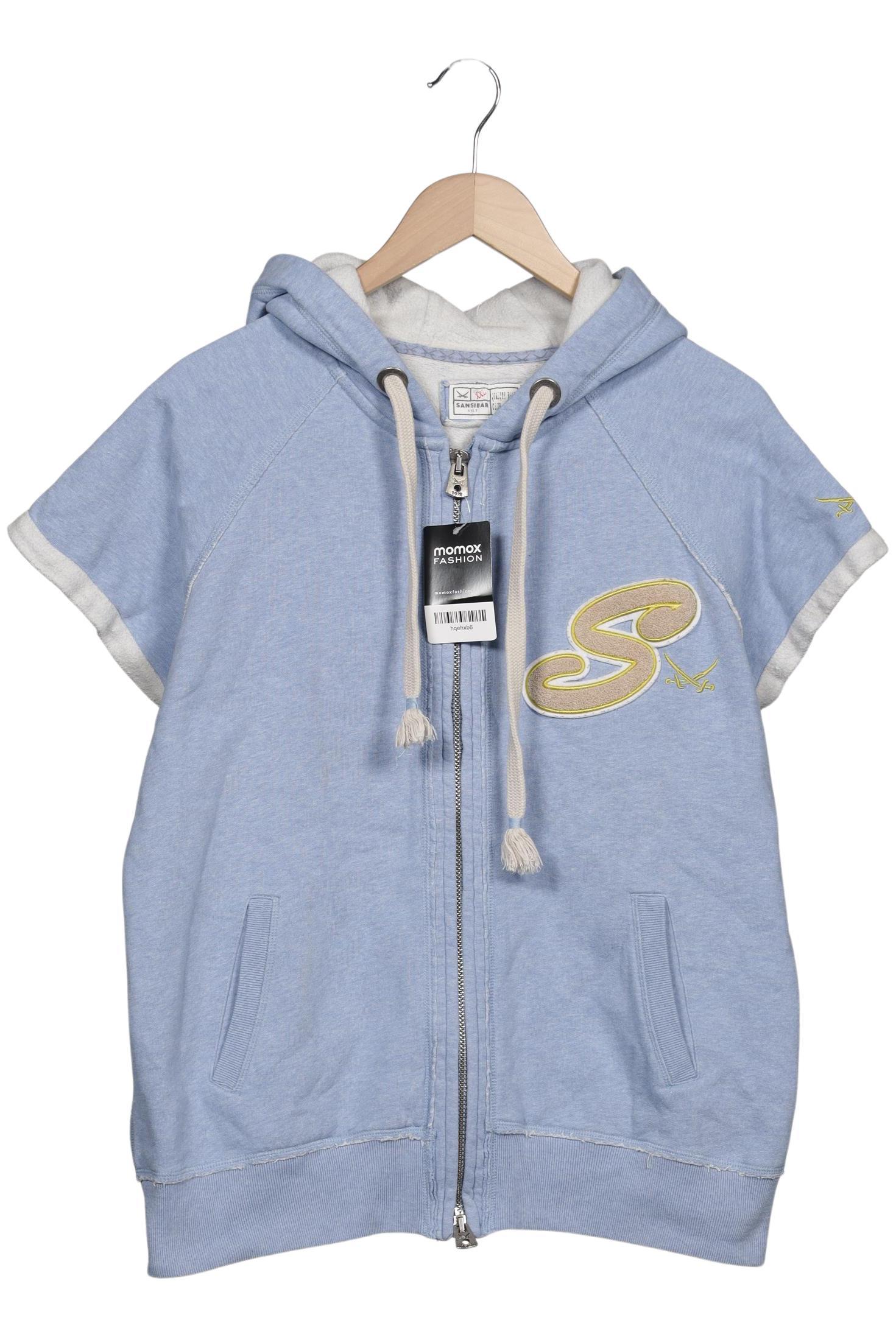 

Sansibar Damen Kapuzenpullover, hellblau, Gr. 46