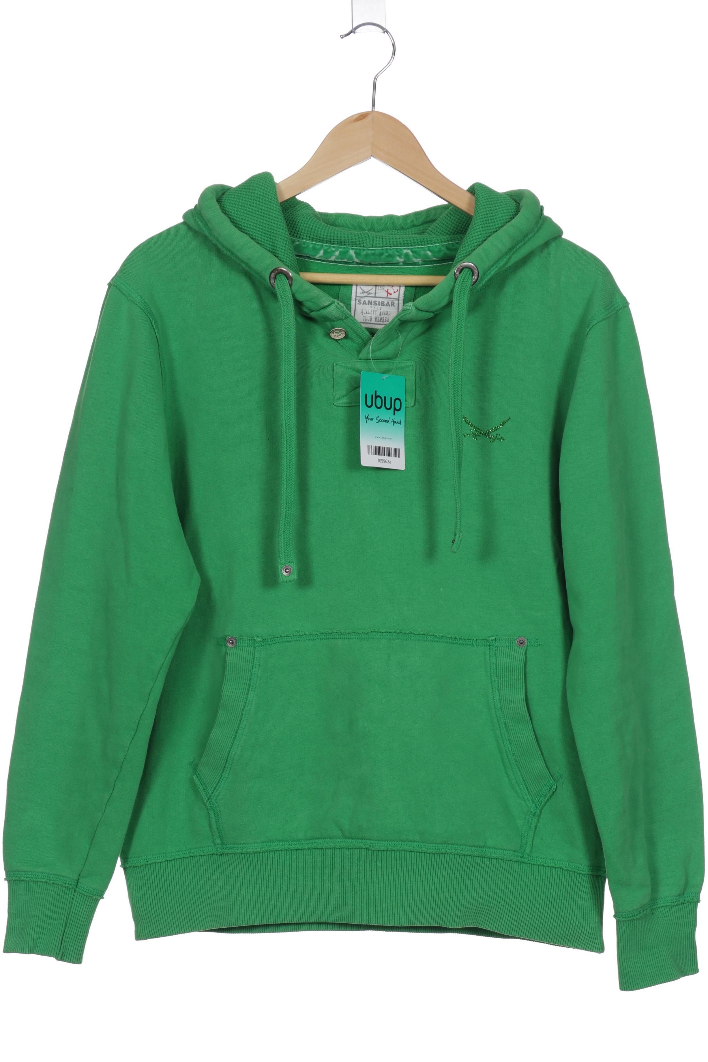 

Sansibar Damen Kapuzenpullover, grün, Gr. 44