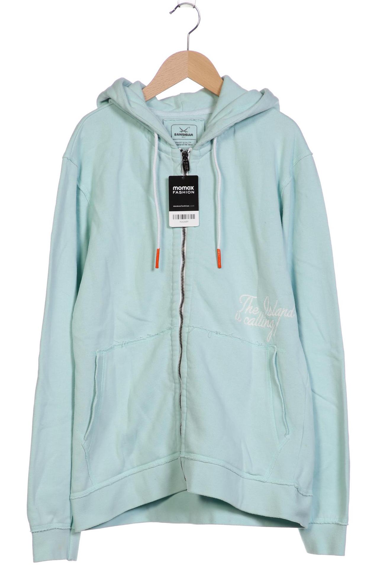 

Sansibar Damen Kapuzenpullover, hellblau, Gr. 42