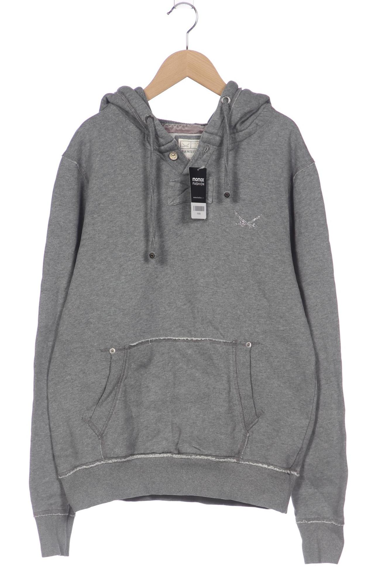 

Sansibar Damen Kapuzenpullover, grau, Gr. 42
