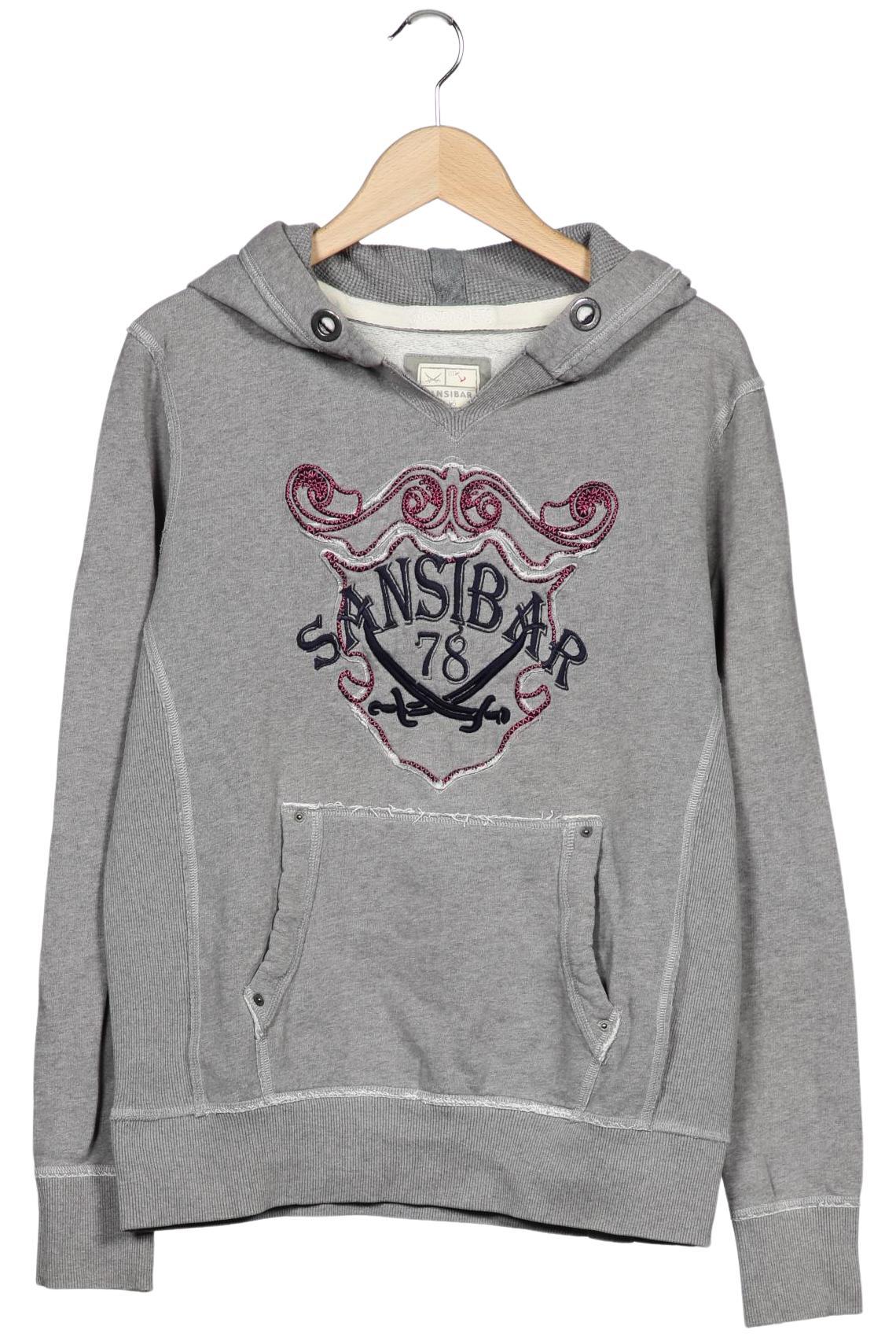 

Sansibar Damen Kapuzenpullover, grau, Gr. 42