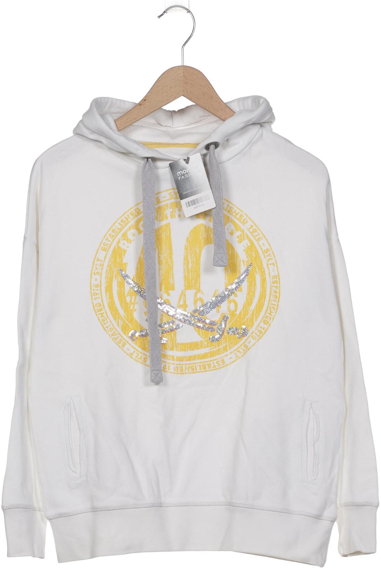 

Sansibar Damen Kapuzenpullover, weiß, Gr. 34