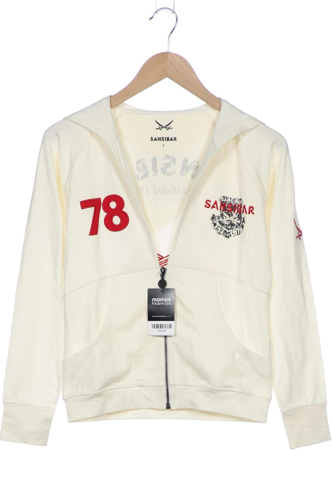 

Sansibar Damen Kapuzenpullover, cremeweiß, Gr. 42