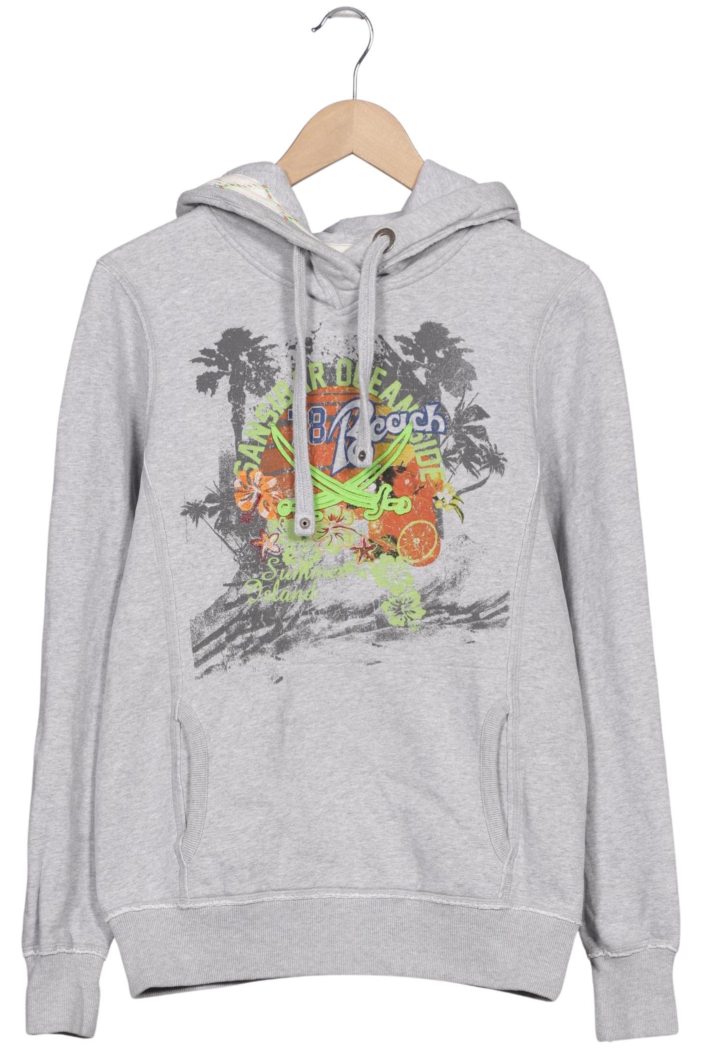 

Sansibar Damen Kapuzenpullover, grau, Gr. 38