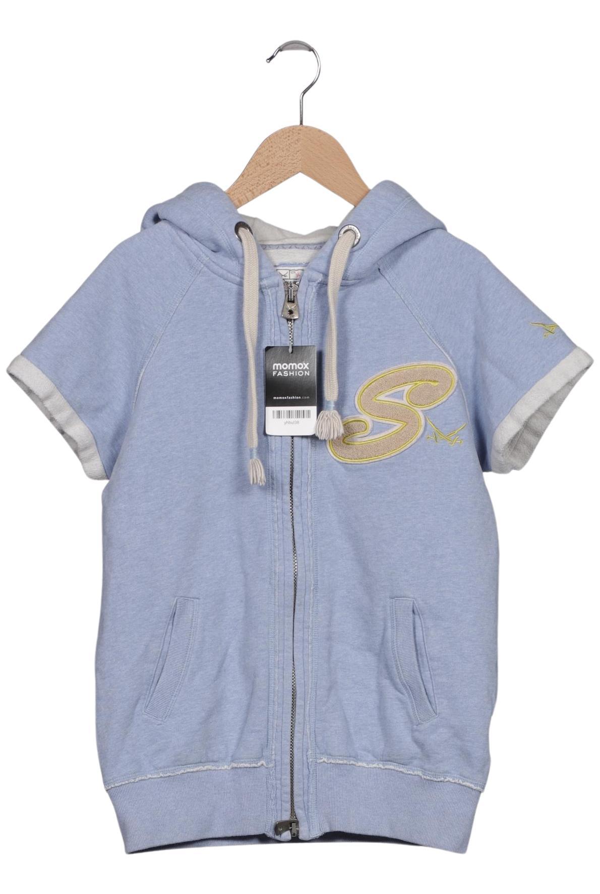 

Sansibar Damen Kapuzenpullover, blau, Gr. 38