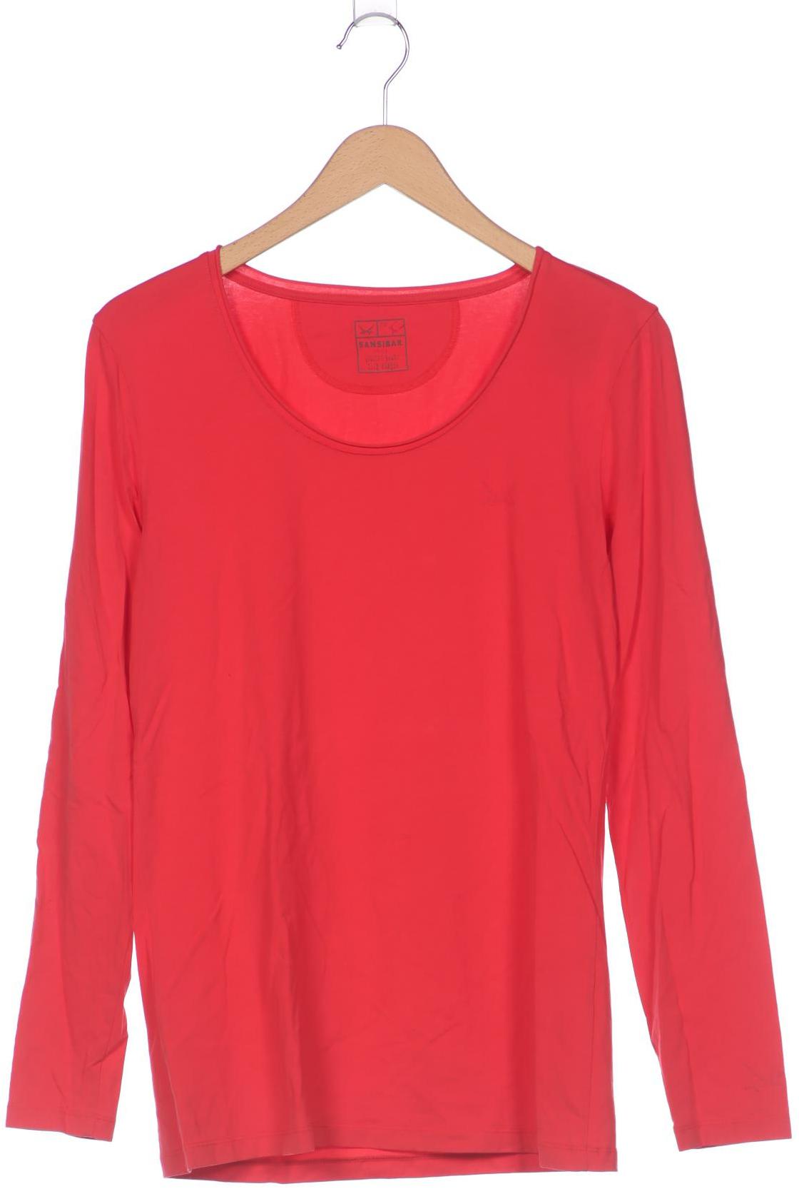 

Sansibar Damen Langarmshirt, rot, Gr. 44