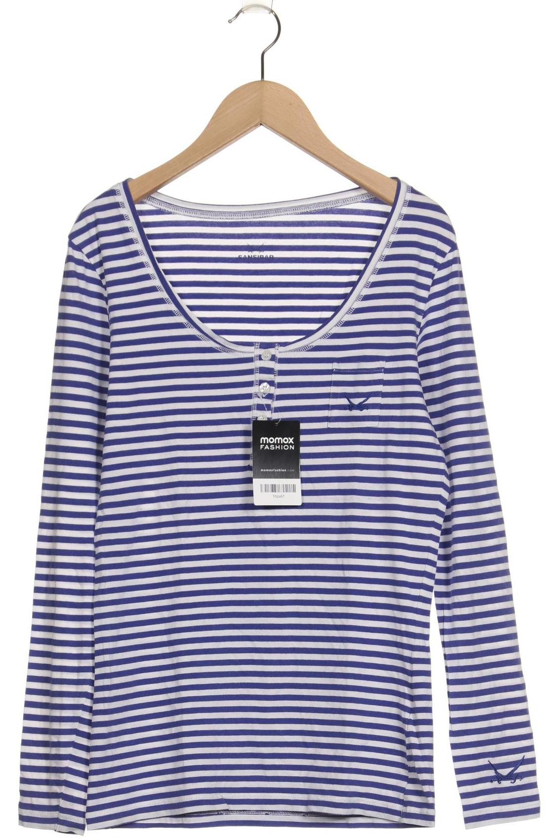 

Sansibar Damen Langarmshirt, weiß, Gr. 36