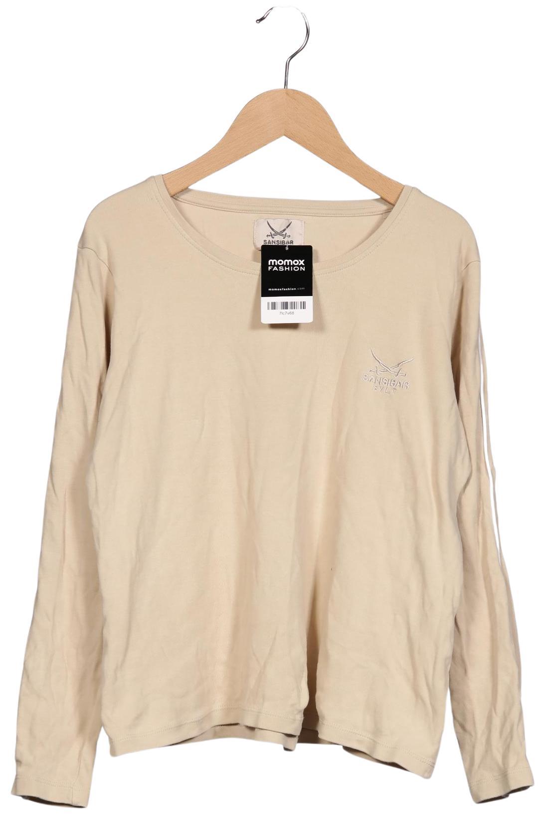 

Sansibar Damen Langarmshirt, beige, Gr. 36