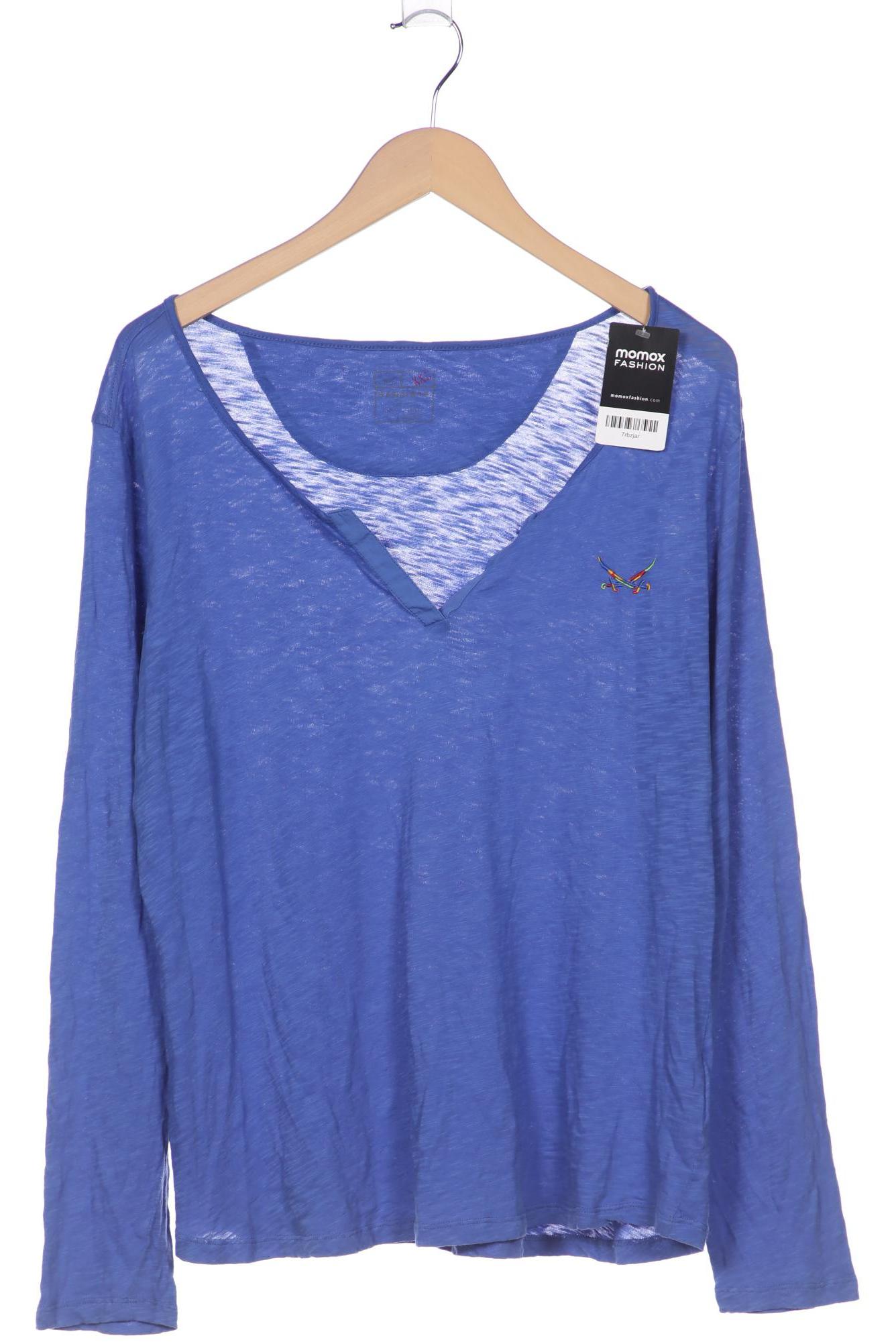 

SANSIBAR Damen Langarmshirt, blau