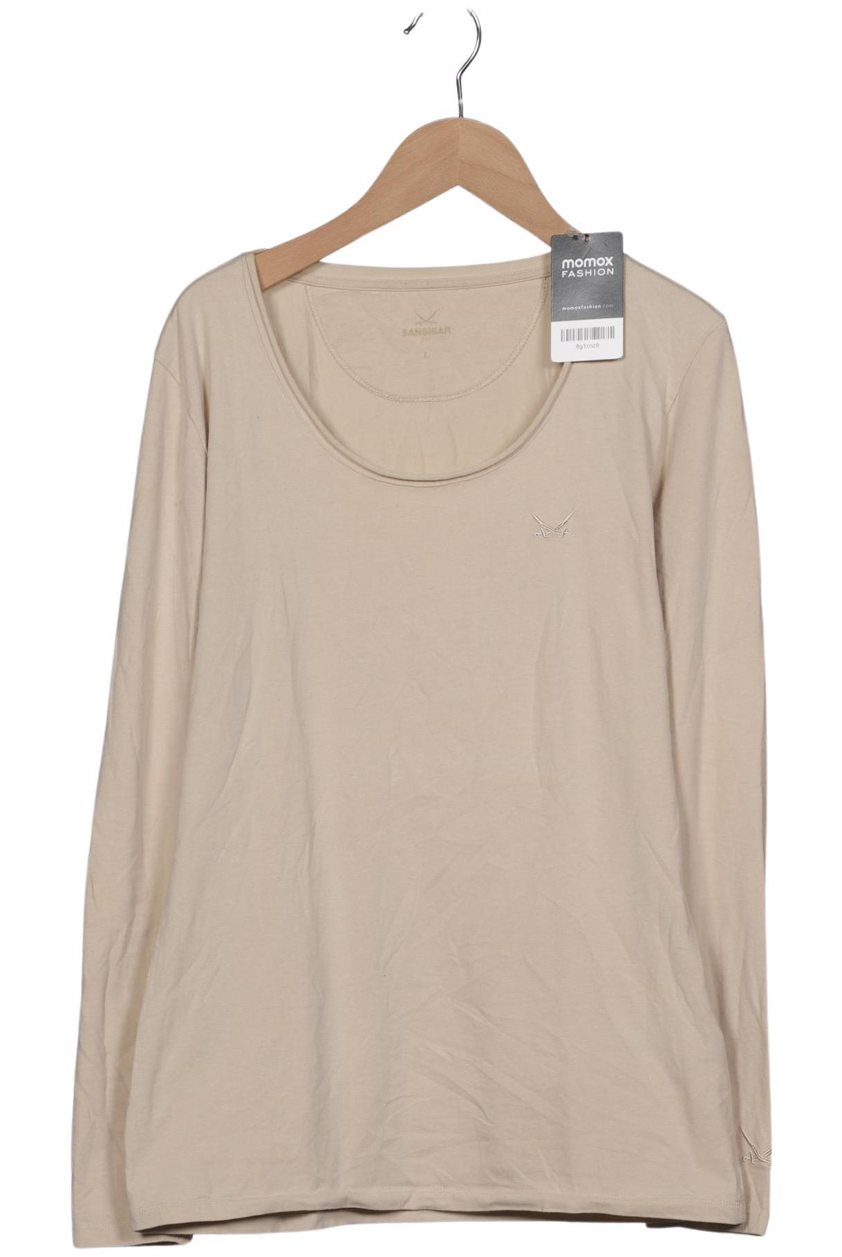

Sansibar Damen Langarmshirt, beige, Gr. 42