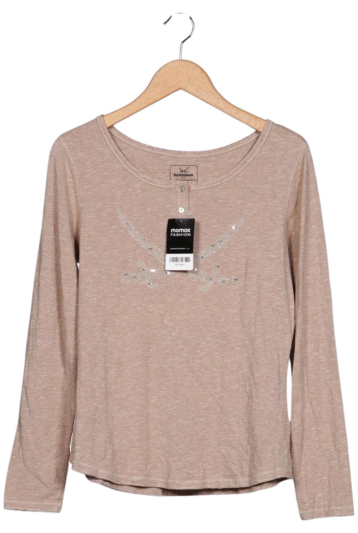 

Sansibar Damen Langarmshirt, beige, Gr. 38