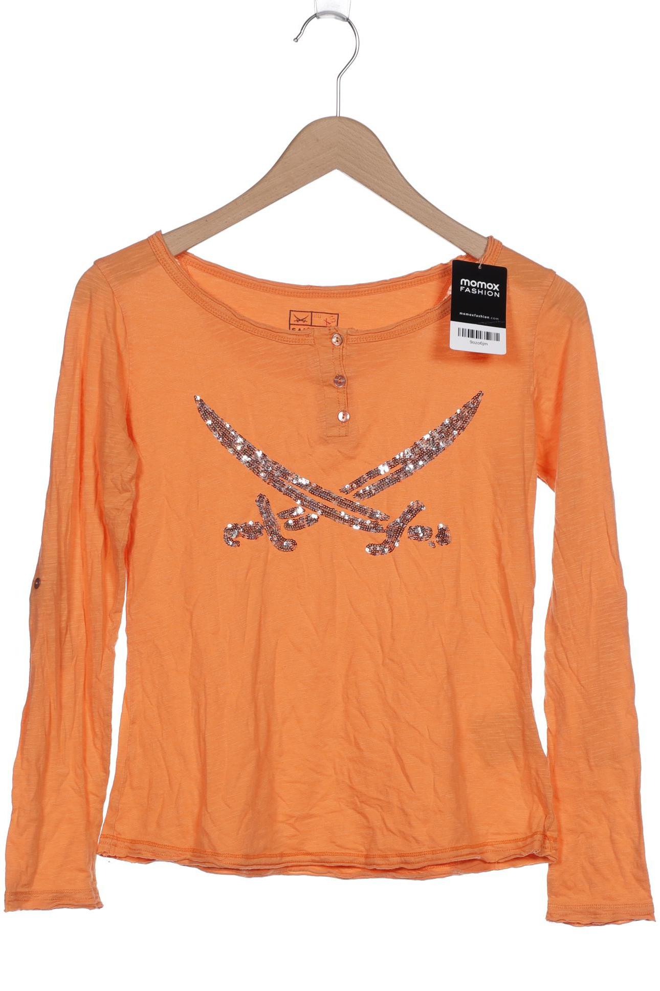 

SANSIBAR Damen Langarmshirt, orange