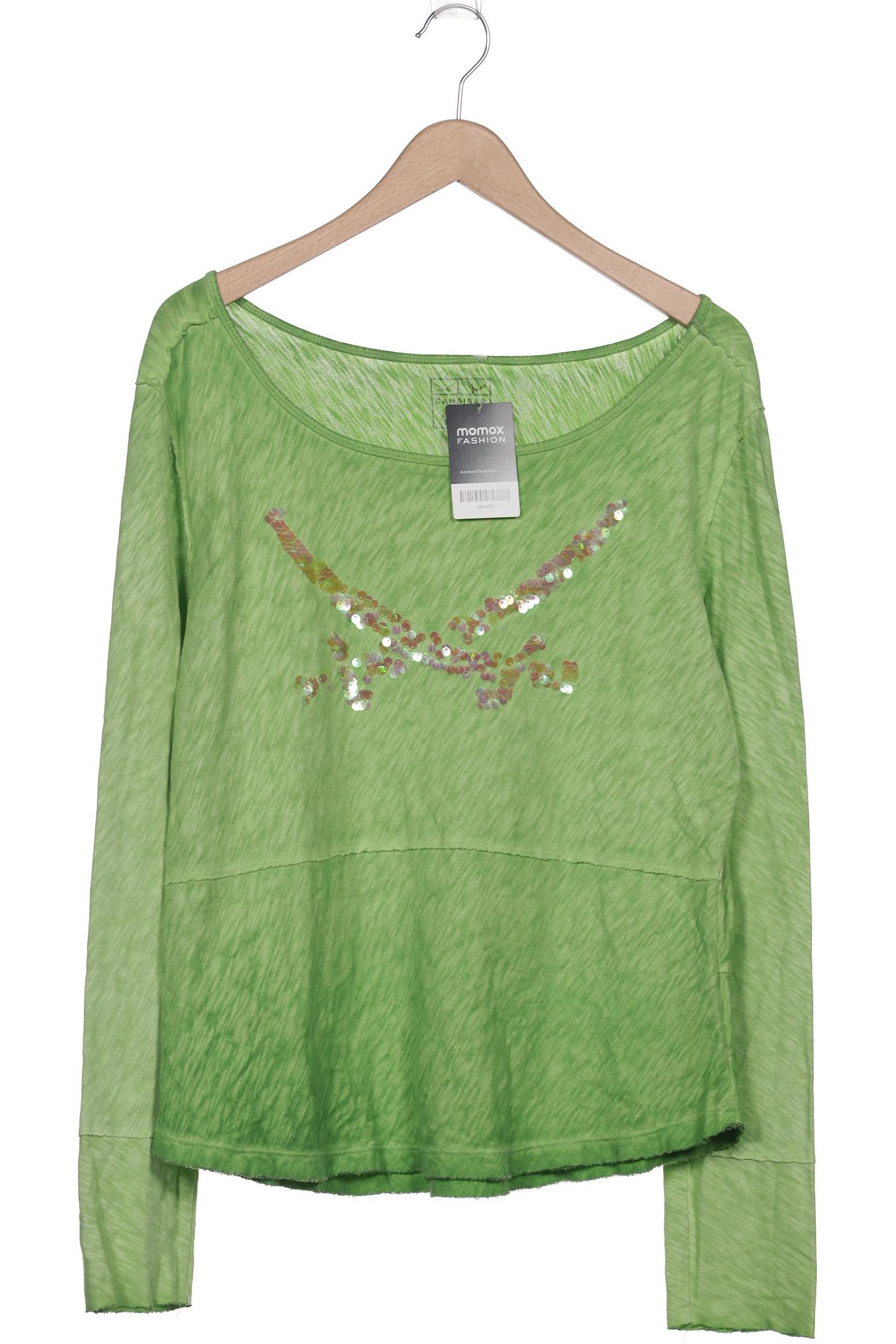 

Sansibar Damen Langarmshirt, grün, Gr. 44