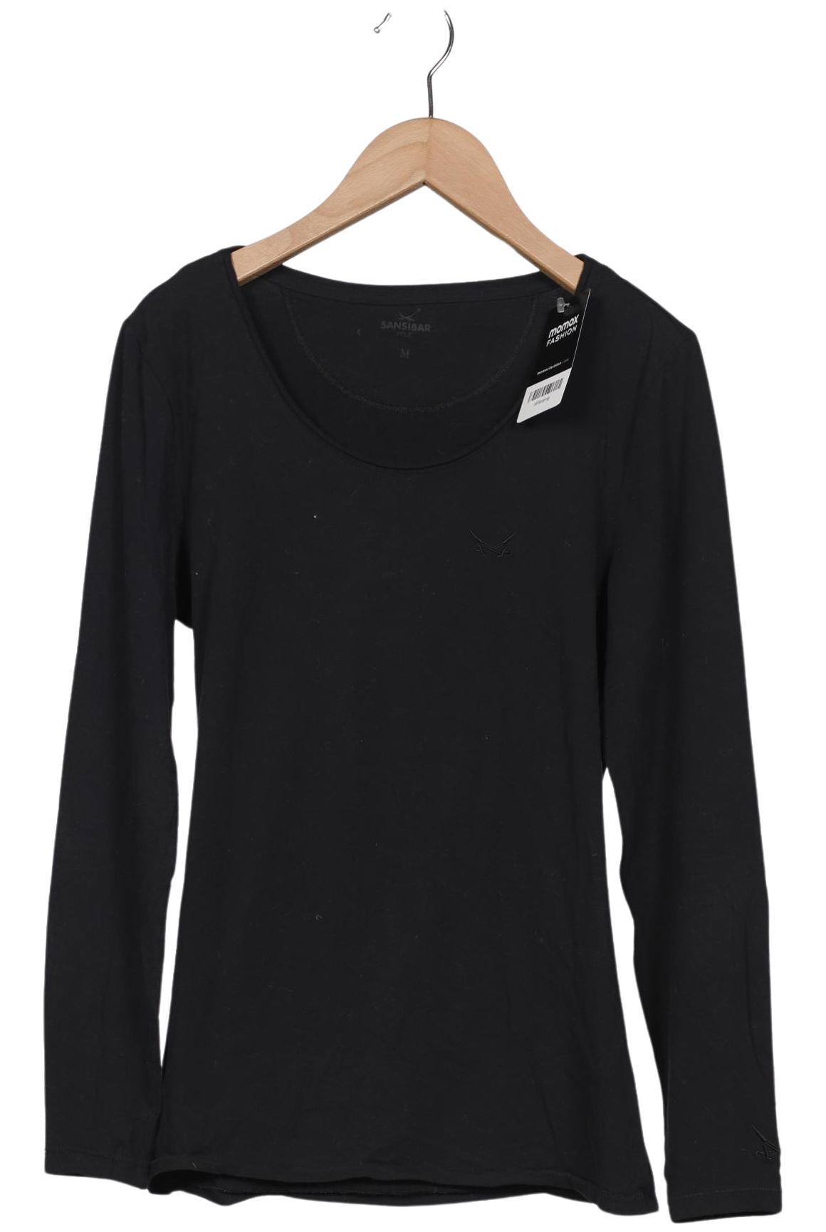 

Sansibar Damen Langarmshirt, schwarz, Gr. 38