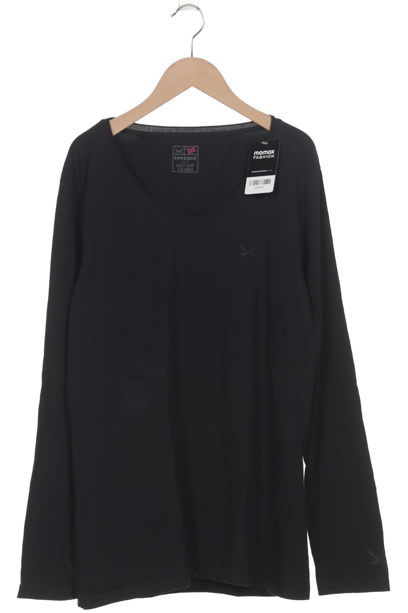 

Sansibar Damen Langarmshirt, schwarz, Gr. 48
