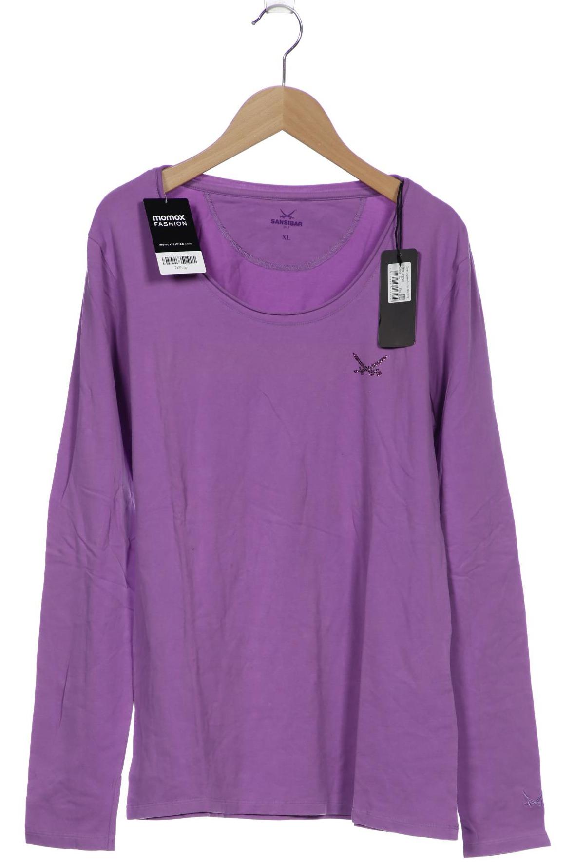 

SANSIBAR Damen Langarmshirt, flieder