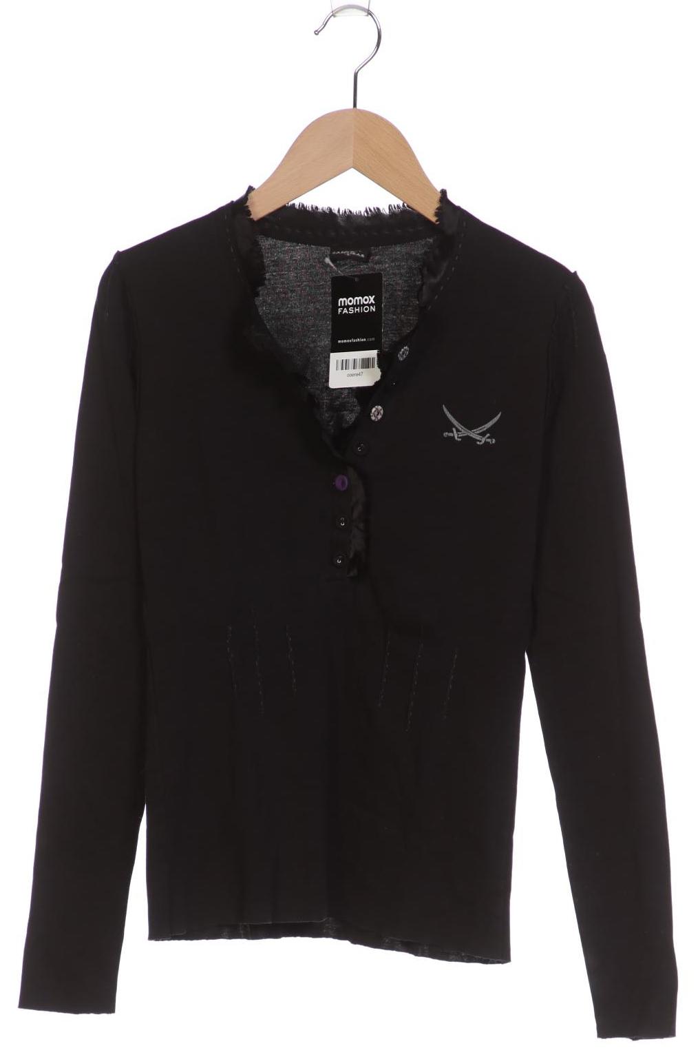 

SANSIBAR Damen Langarmshirt, schwarz