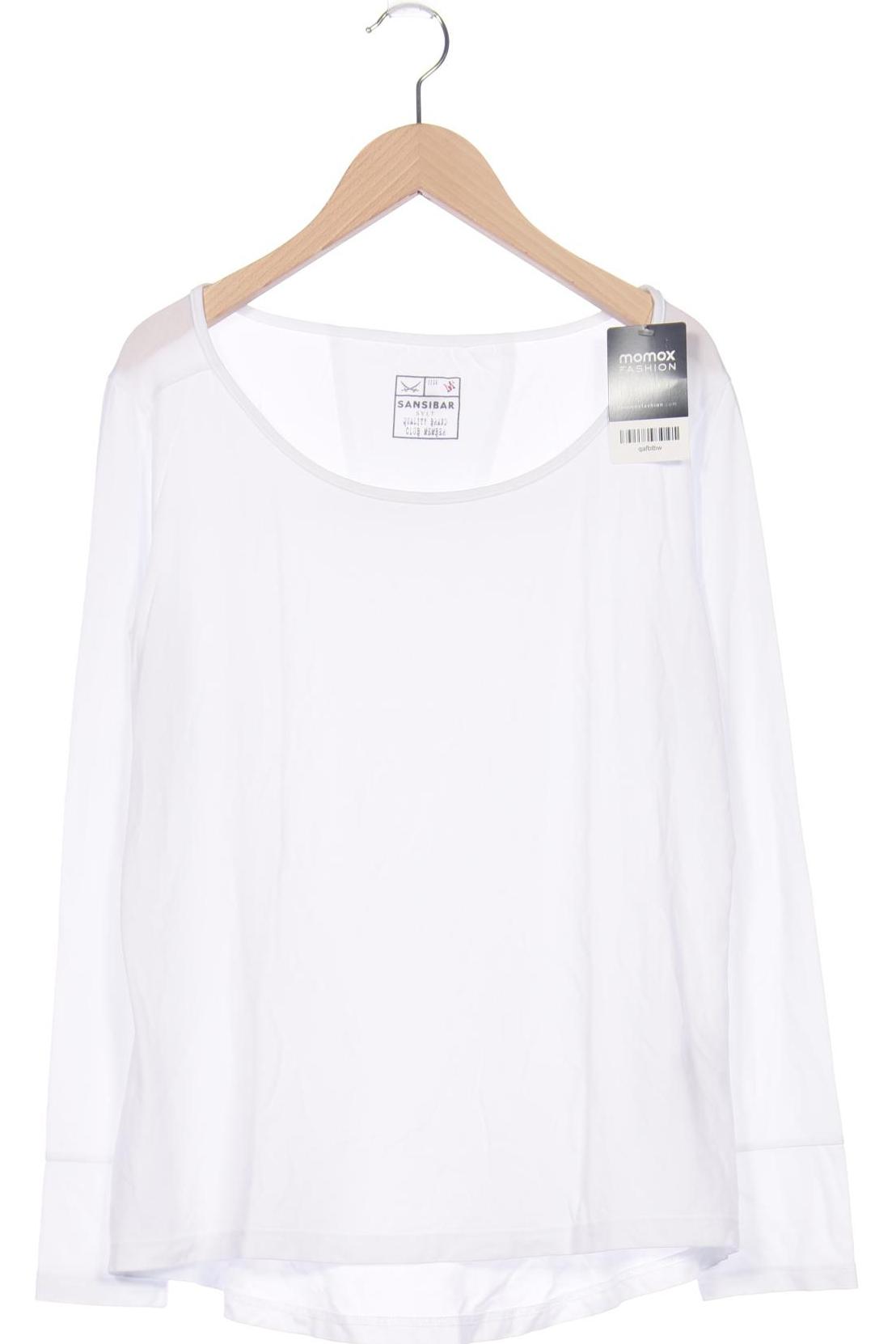 

Sansibar Damen Langarmshirt, weiß, Gr. 38