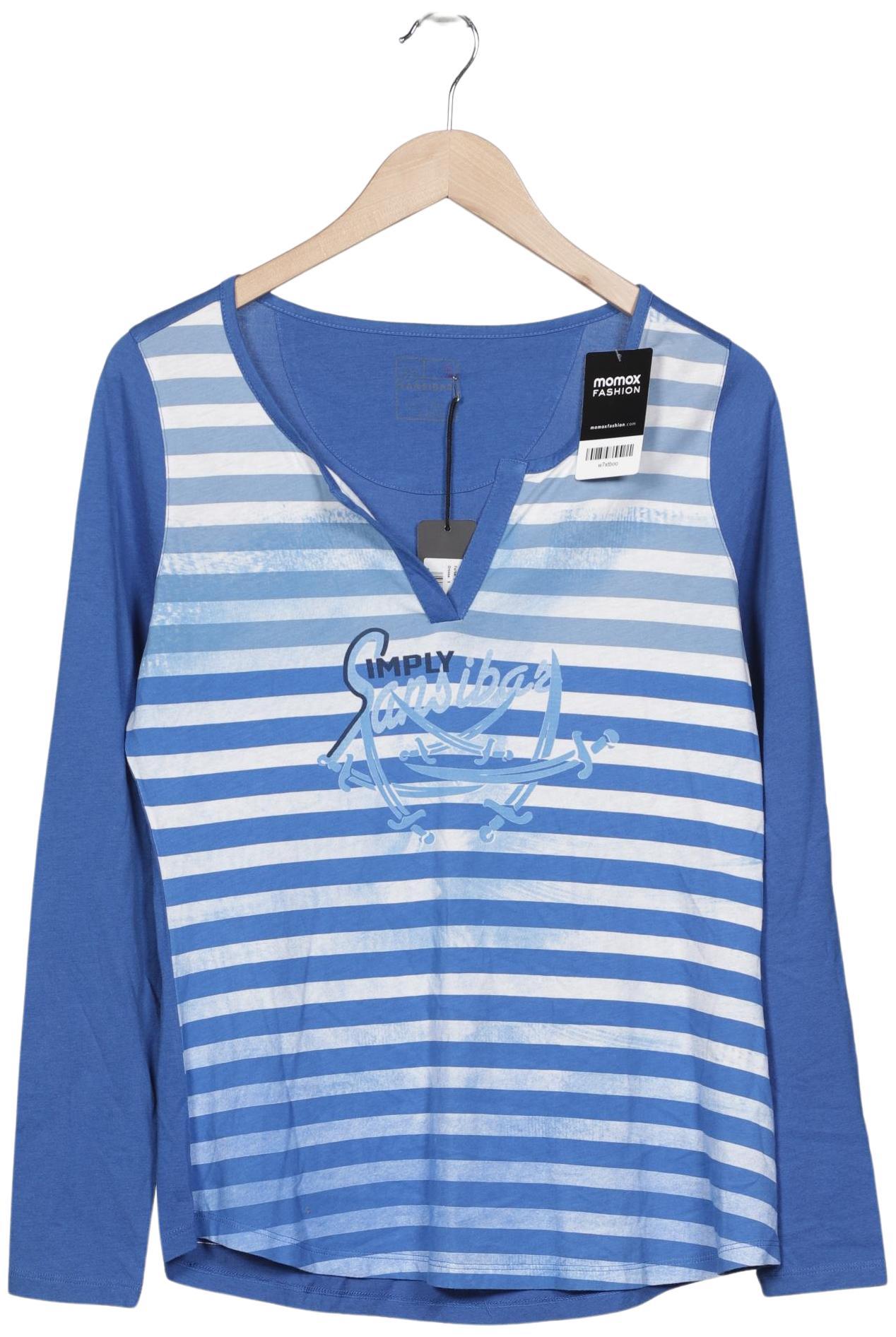 

Sansibar Damen Langarmshirt, hellblau, Gr. 36