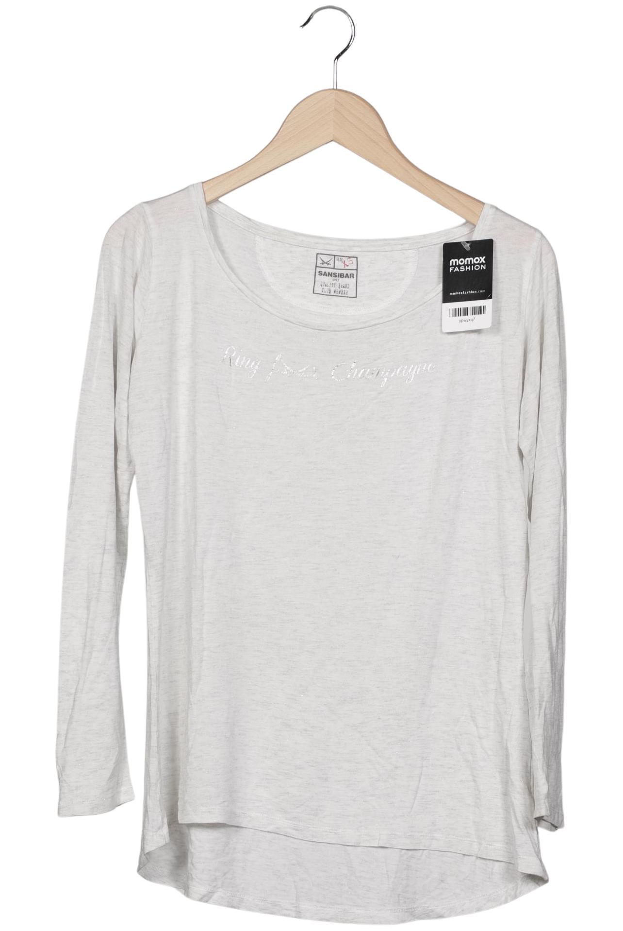 

Sansibar Damen Langarmshirt, grau, Gr. 34