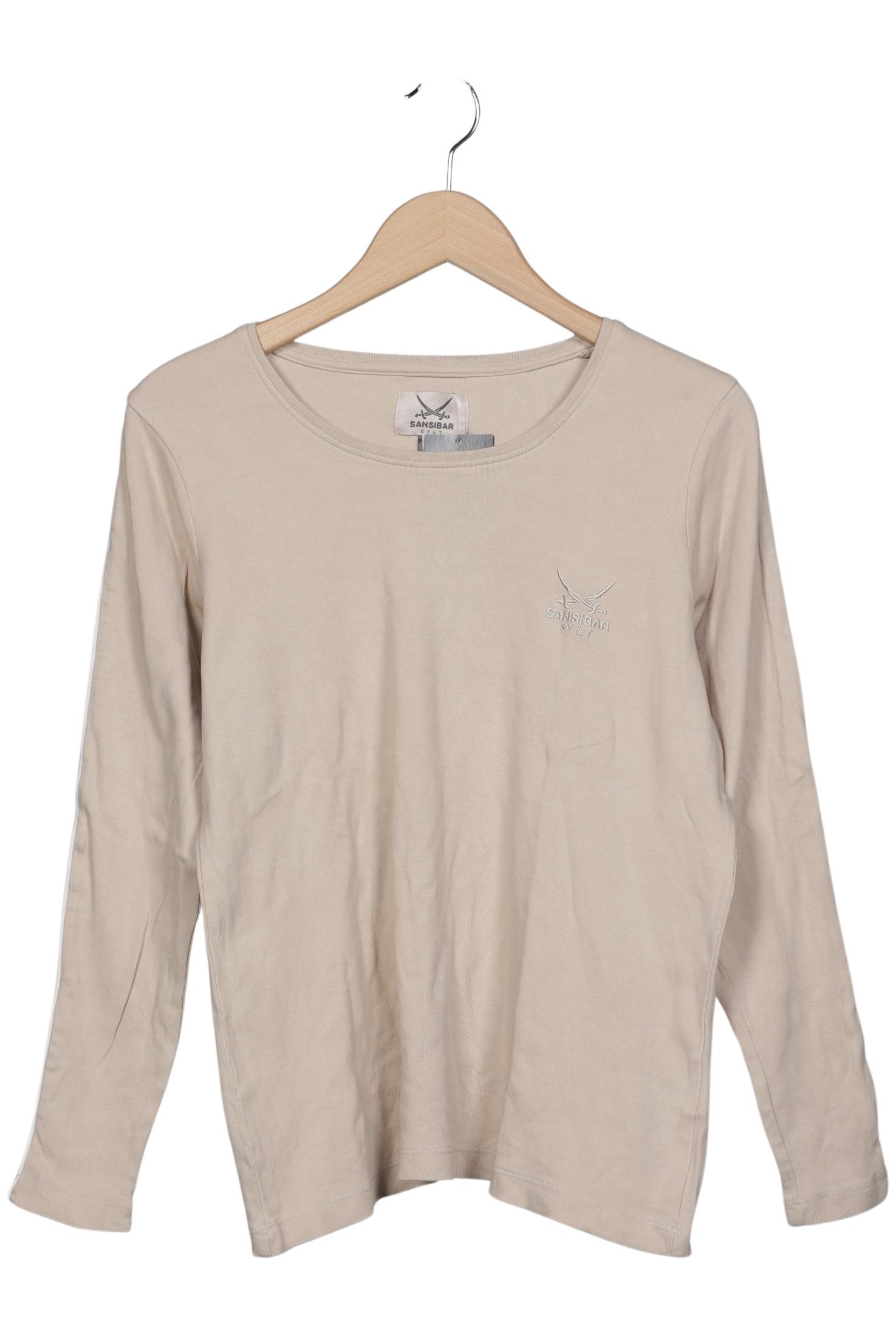 

Sansibar Damen Langarmshirt, beige, Gr. 40