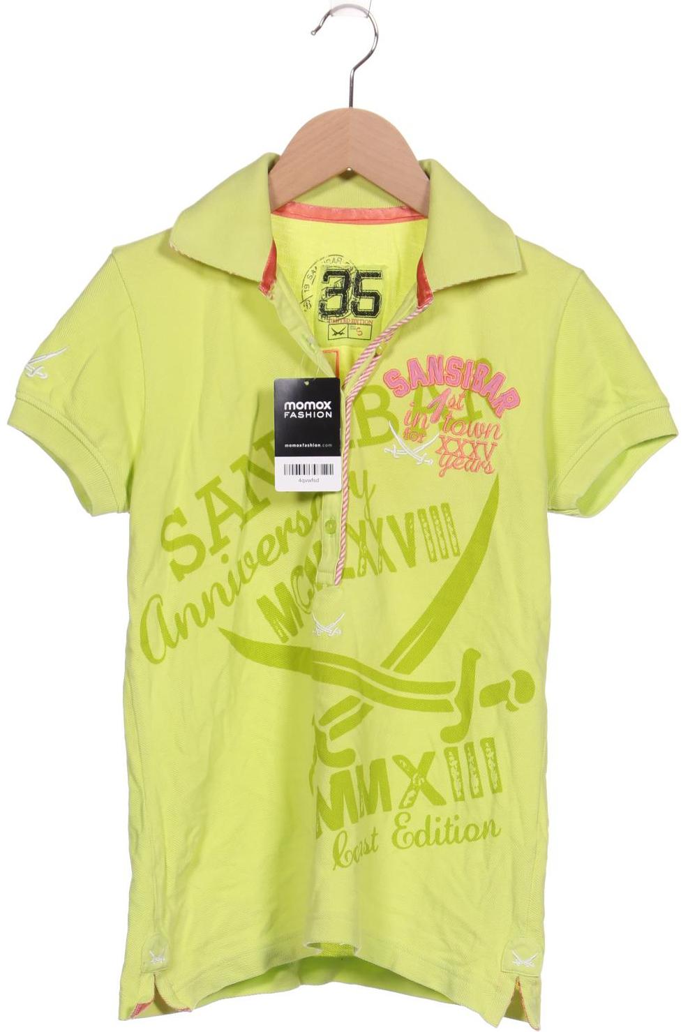 

SANSIBAR Damen Poloshirt, hellgrün